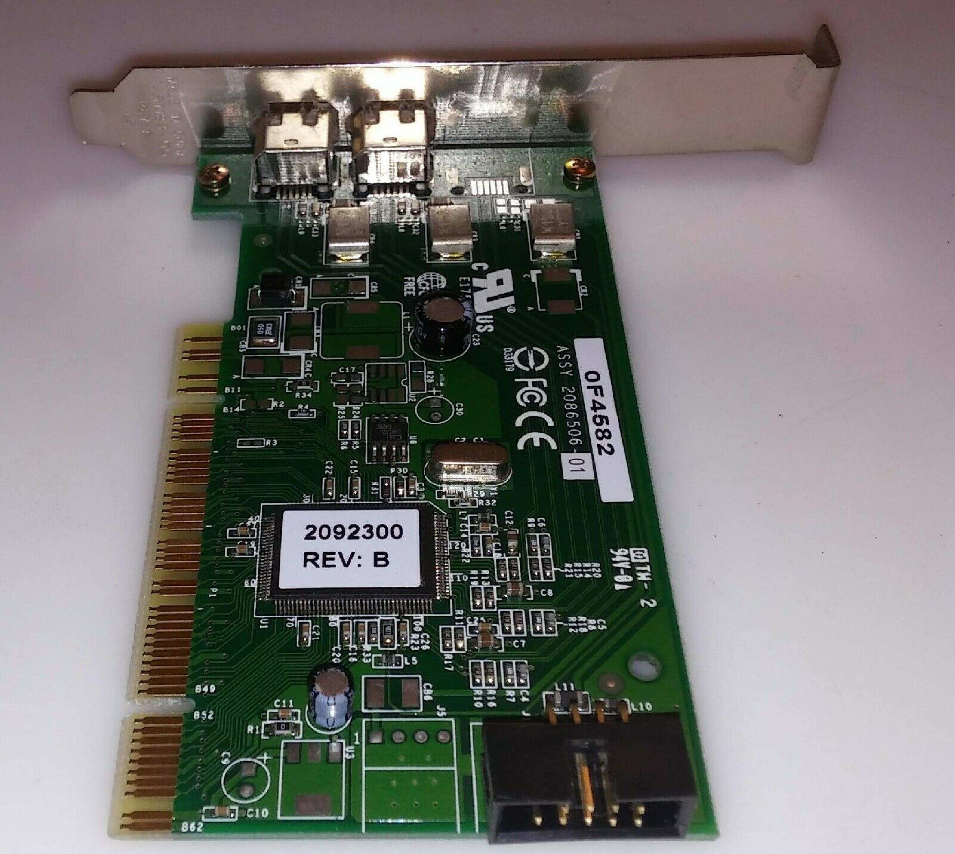 ADAPTEC 0F4582 2 1394 FIREWIRE PORTS PCI