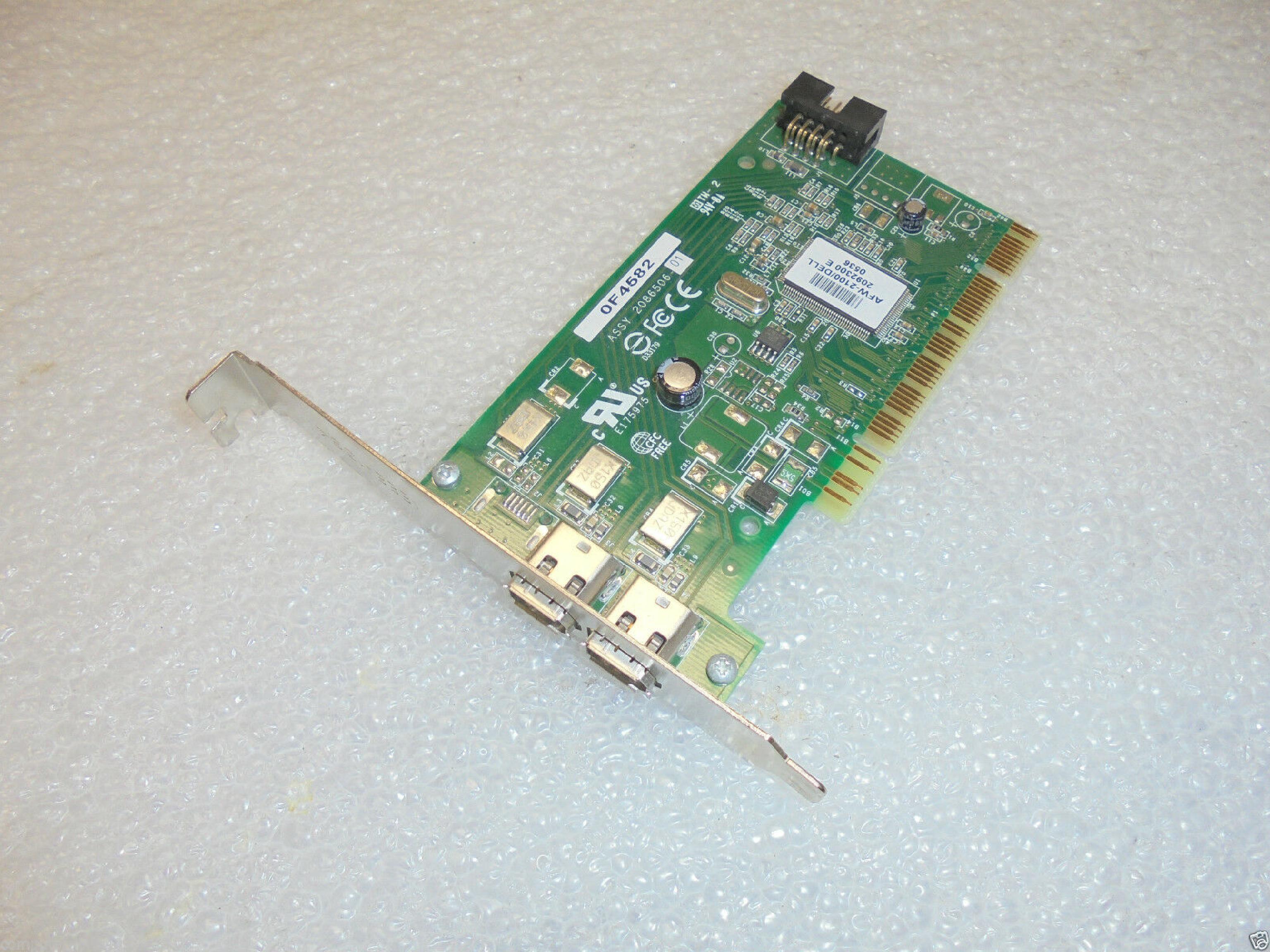 ADAPTEC F4582 2 1394 FIREWIRE PORTS PCI