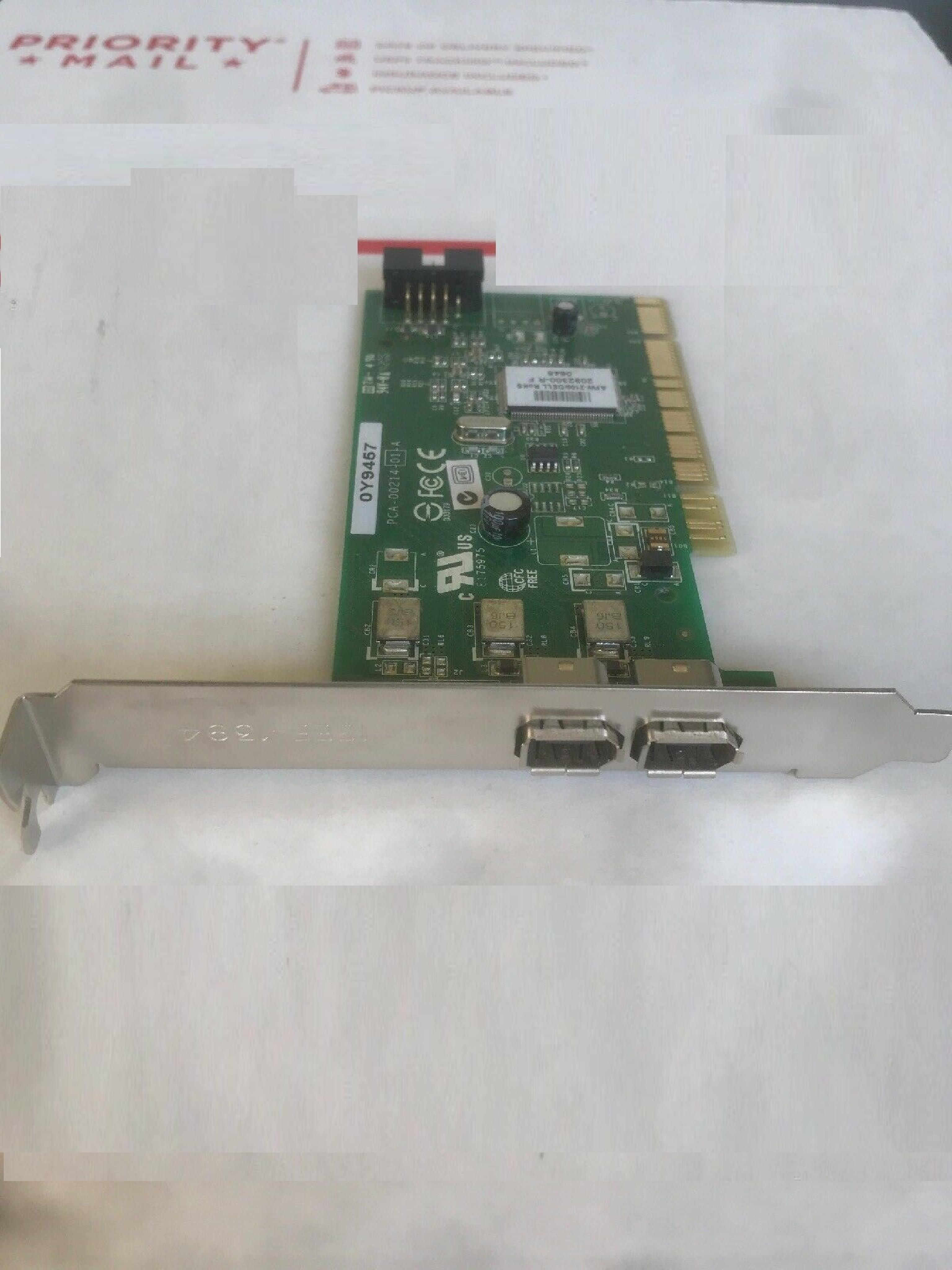 ADAPTEC AFW-2100 2 1394 FIREWIRE PORTS PCI