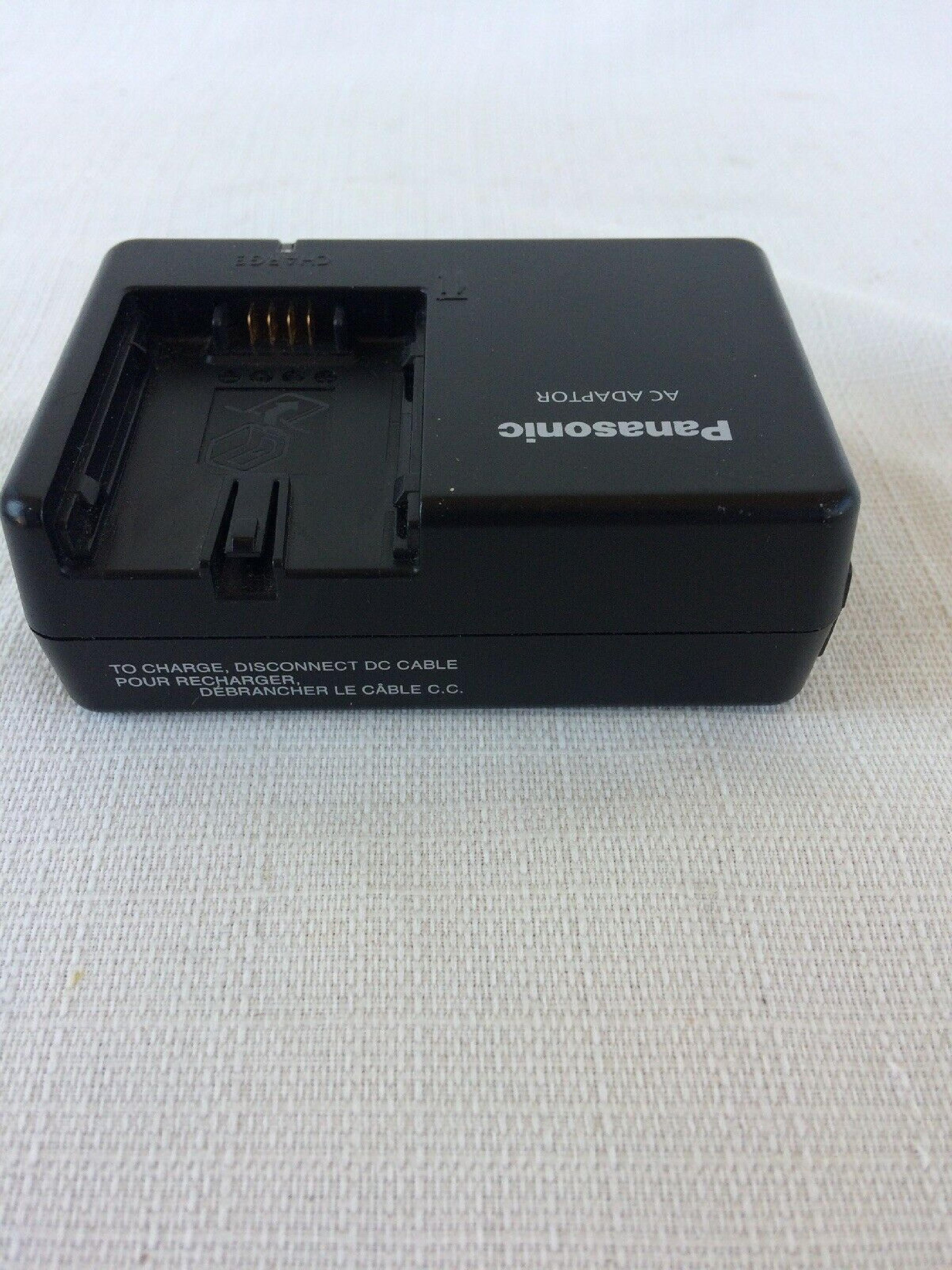 PANASONIC VSK0697 AC ADAPTER FOR CAMCORDERS 9.3V 1.2A TO CAMCORDER 8.4V .75A CHARGER COMPATIBLE ONLY - WILL NOT CHARGE BATTERY