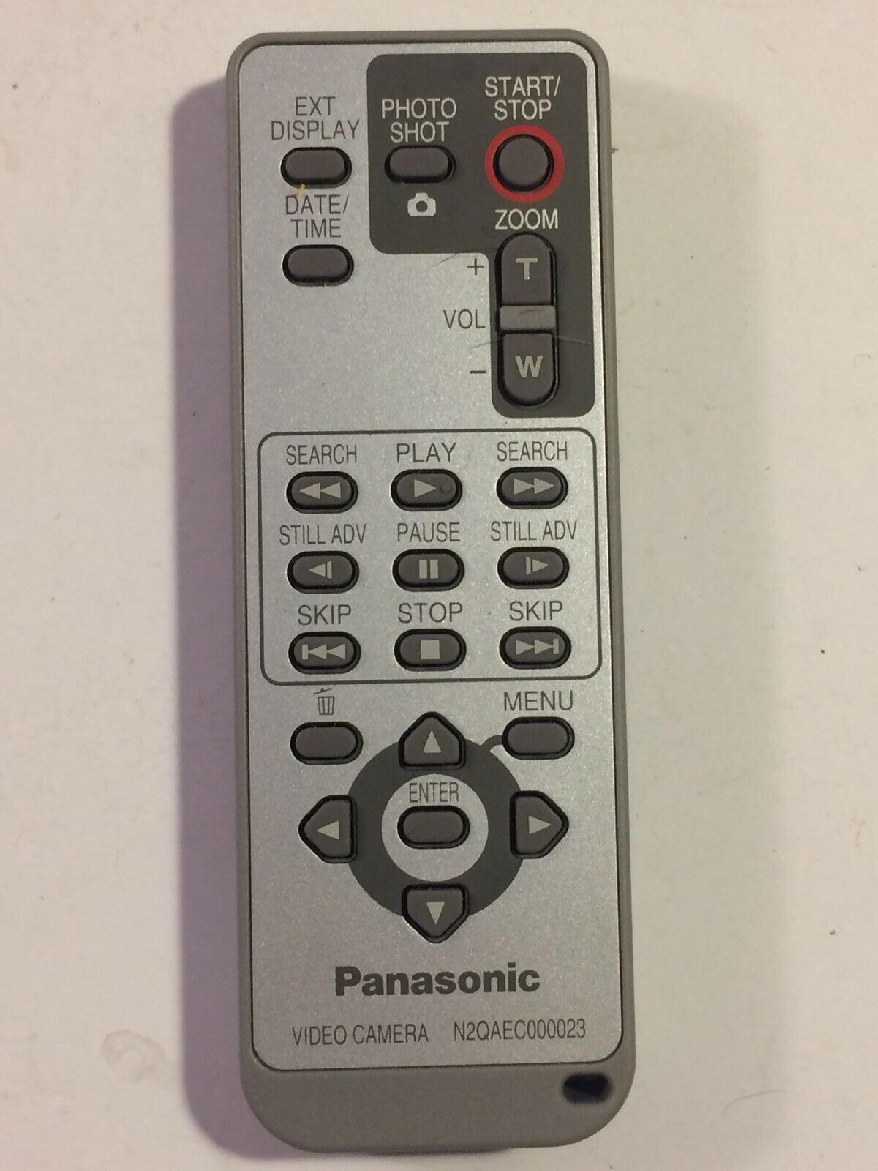 PANASONIC N2QAEC000023 REMOTE CONTROL FOR CAMCORDER