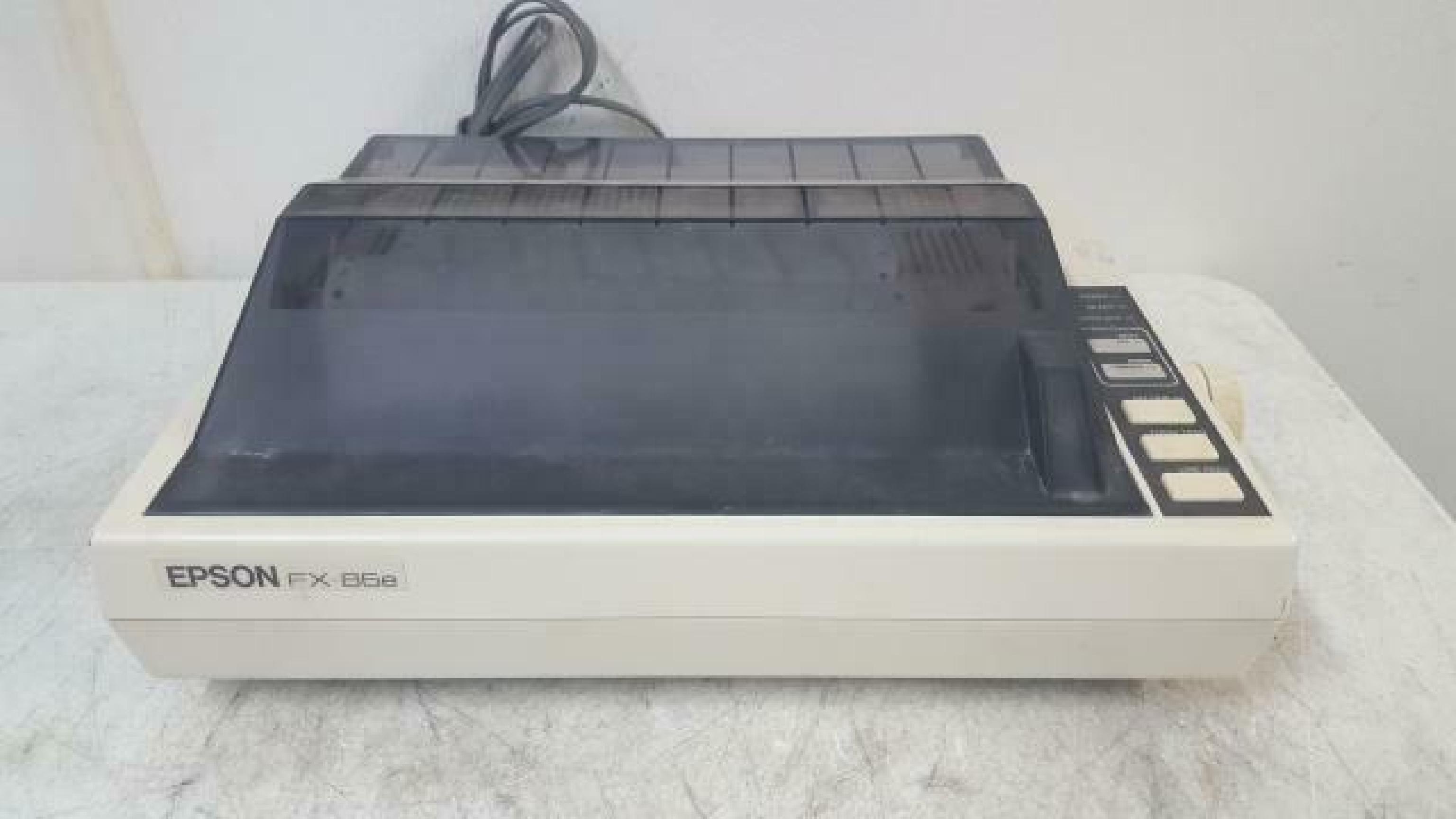 EPSON FX-86E DOT MATRIX PRINTER - TESTED GOOD