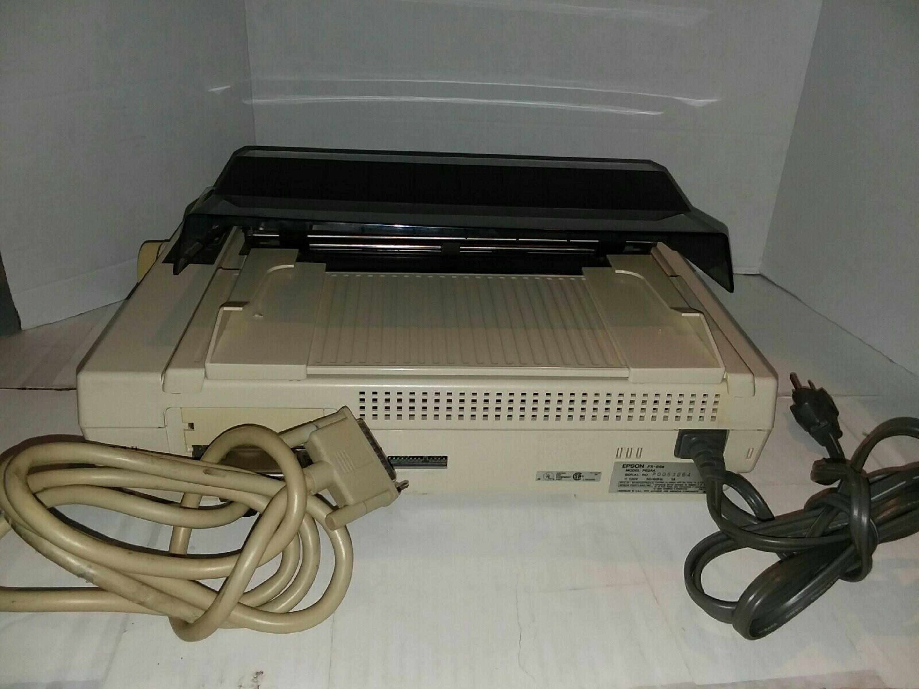 EPSON FX-86E DOT MATRIX PRINTER - TESTED GOOD