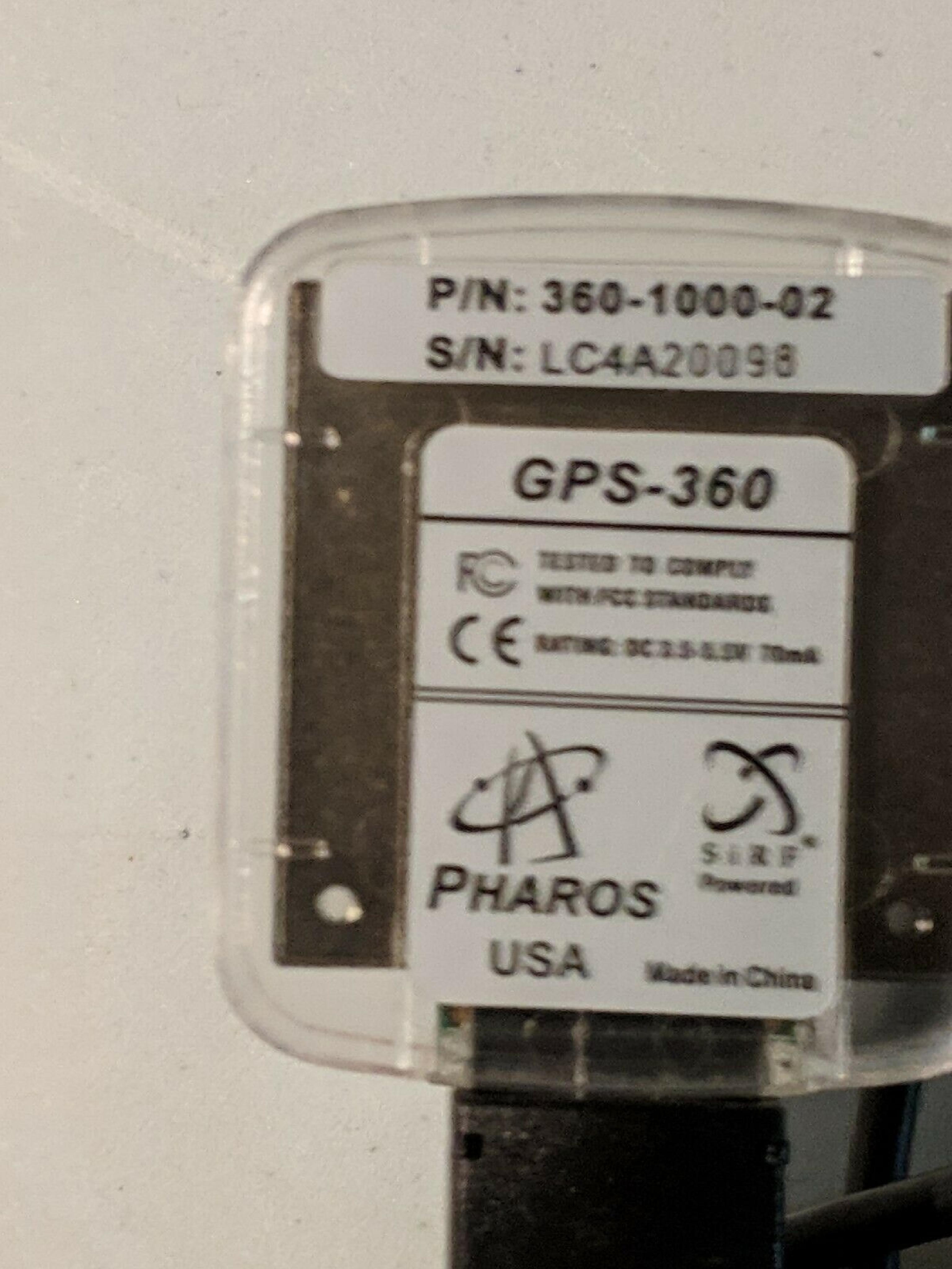 MICROSOFT / PHAROS USA X10-72407 GPS LOCATOR