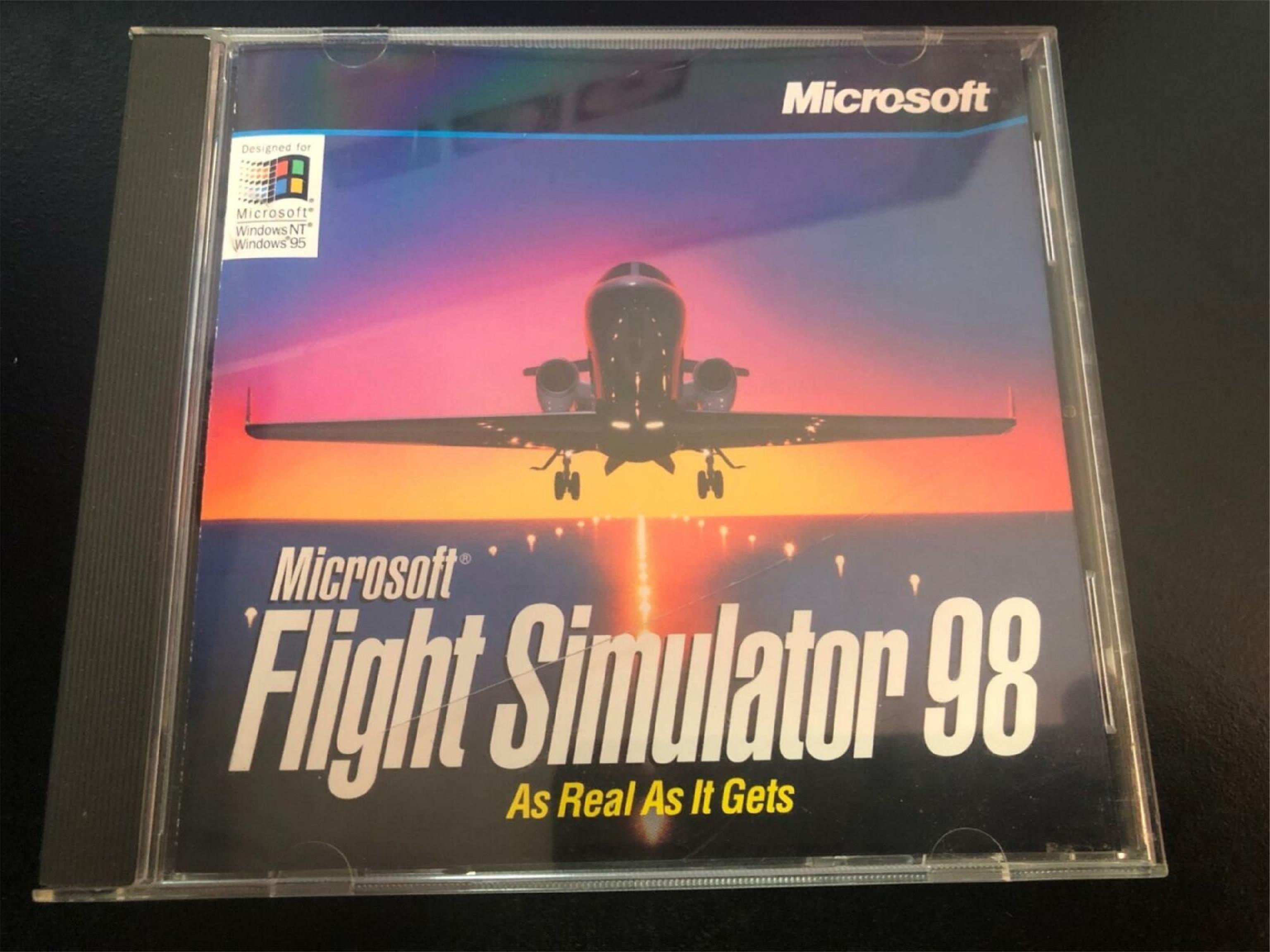 MICROSOFT FLIGHT SIMULATOR 98 FLIGHT SIMULATOR 98 ON CD-ROM