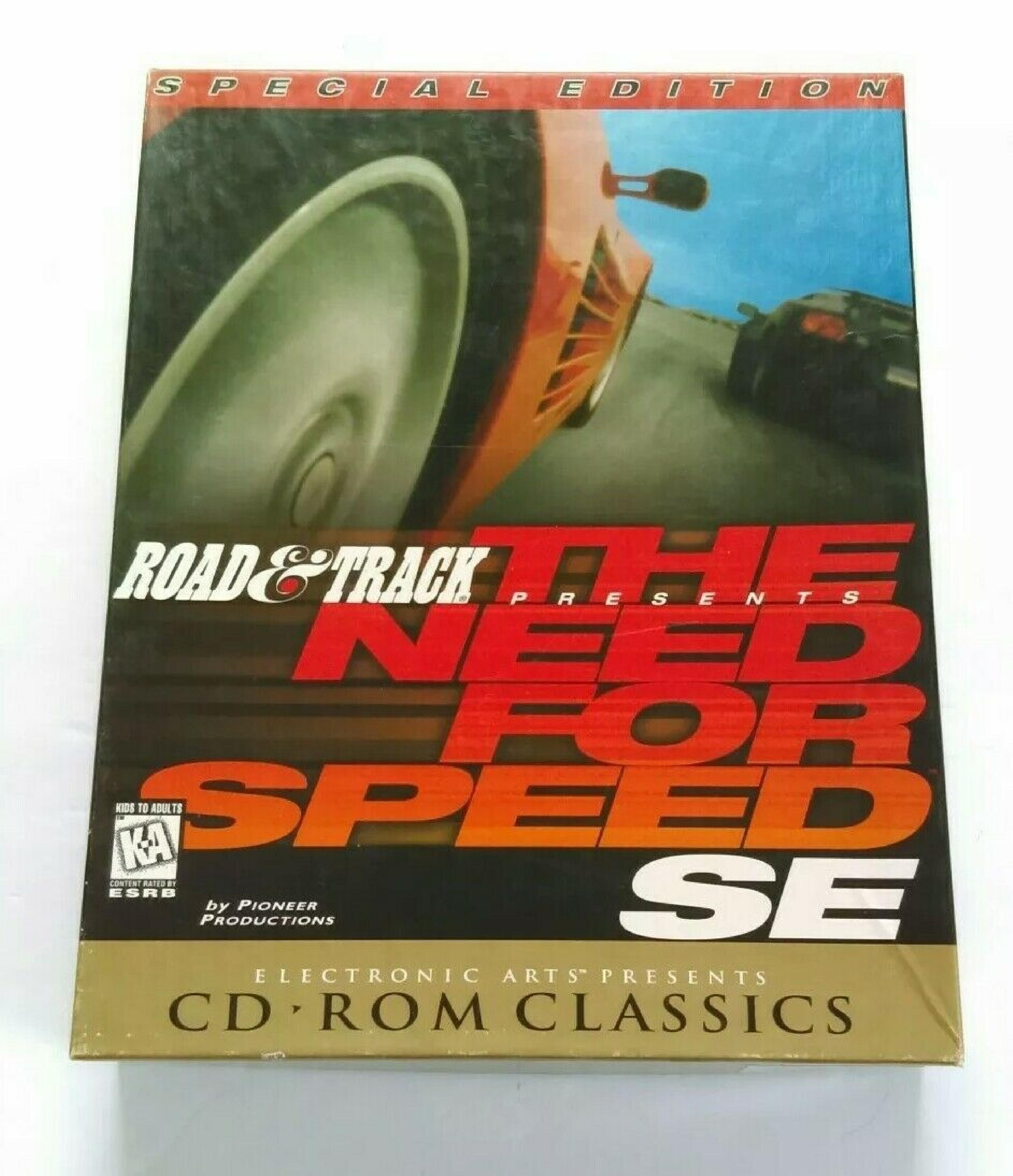 ELECTRONIC ARTS / EA THE NEED FOR SPEED SE THE NEED FOR SPEED SE CD-ROM