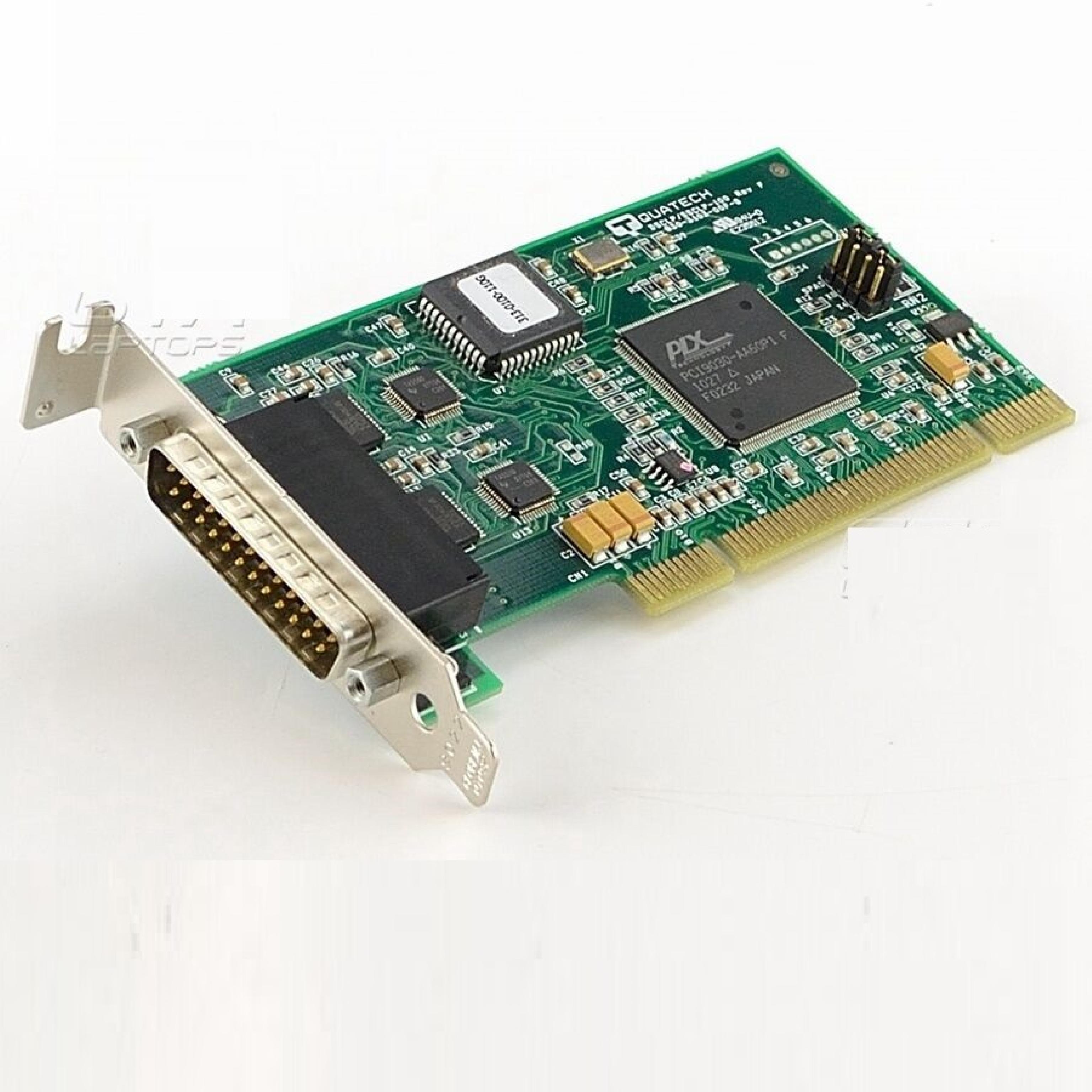 QUATECH DSCLP/SSCLP-100 SERIAL UNIV-PCI BOARD 1PORT DB25 MALE UPCI LOW PROFILE