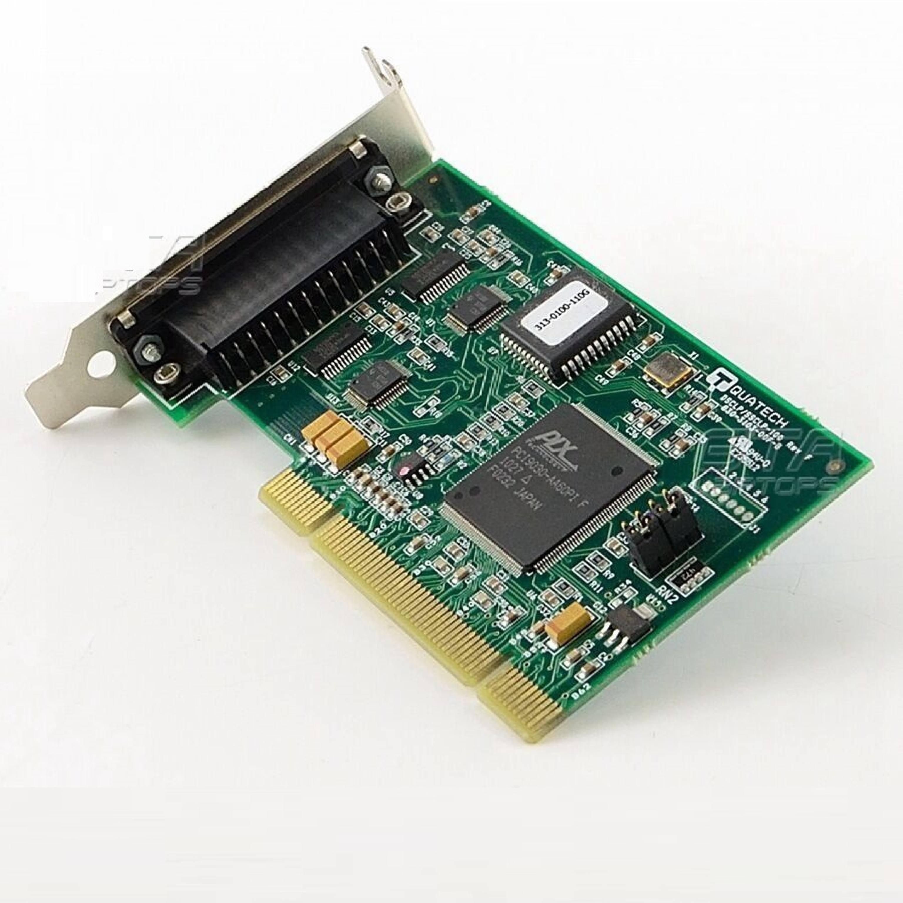 QUATECH DSCLP/SSCLP-100 SERIAL UNIV-PCI BOARD 1PORT DB25 MALE UPCI LOW PROFILE