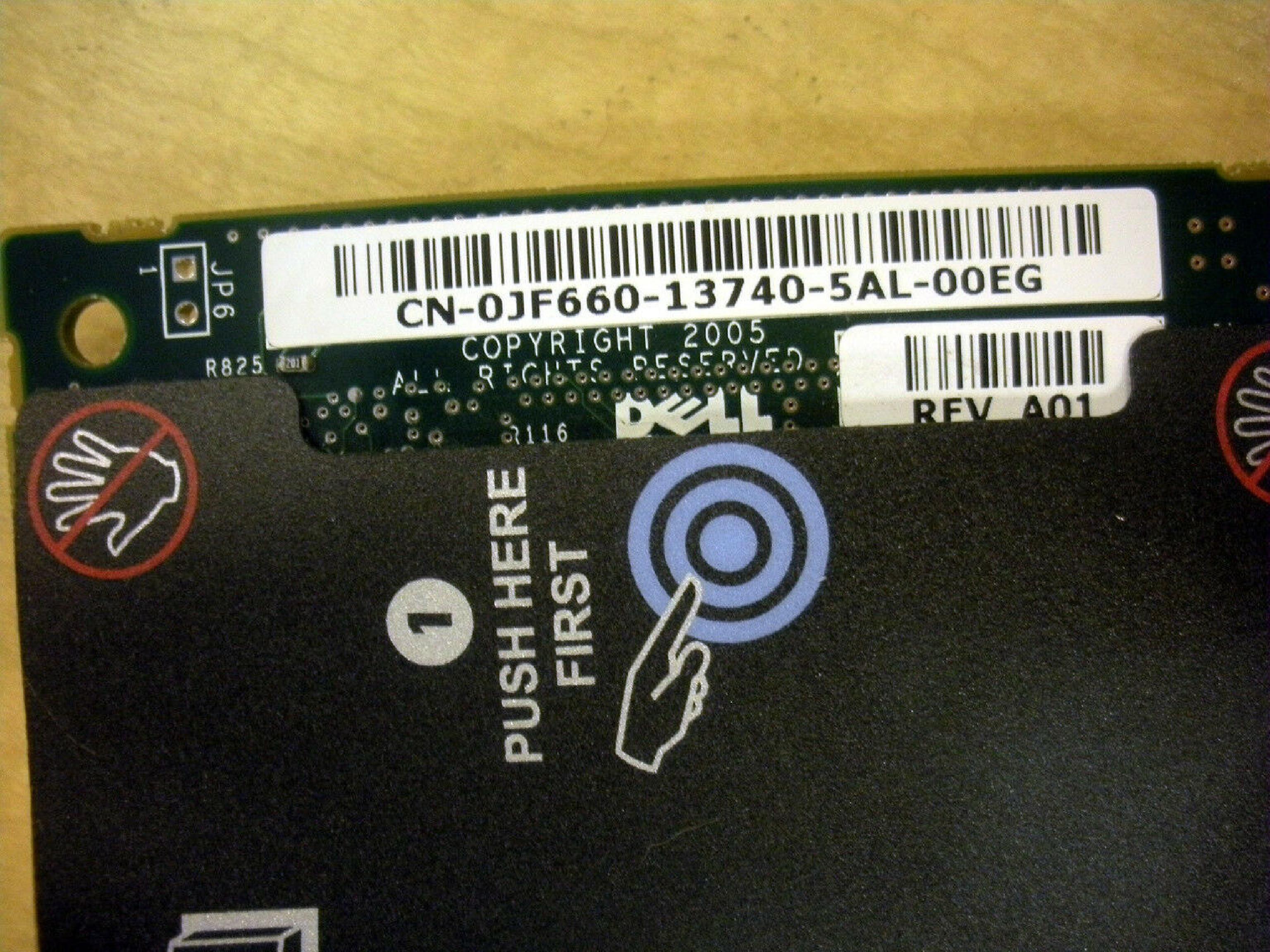 DELL JF660 REMOTE ACCESS CARD DRAC 4 ESM4