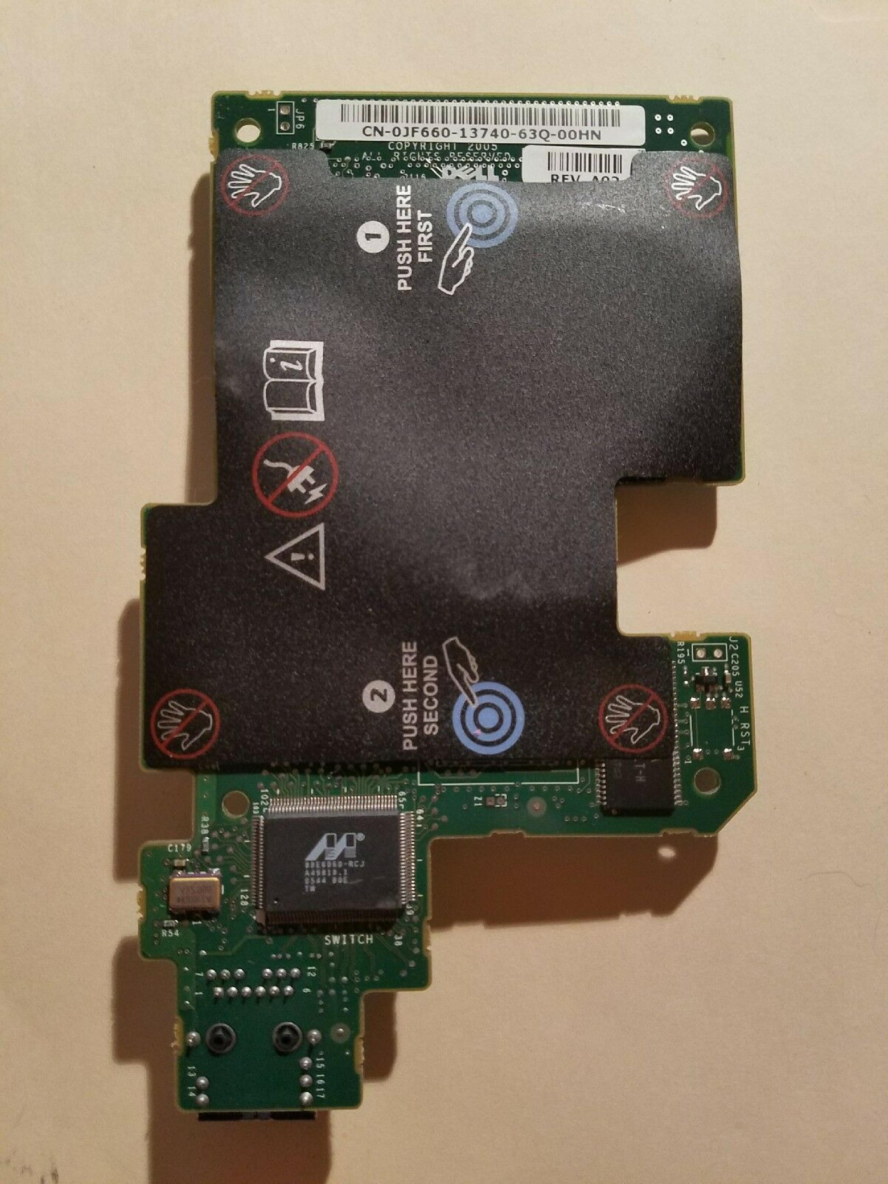 DELL JF660 REMOTE ACCESS CARD DRAC 4 ESM4