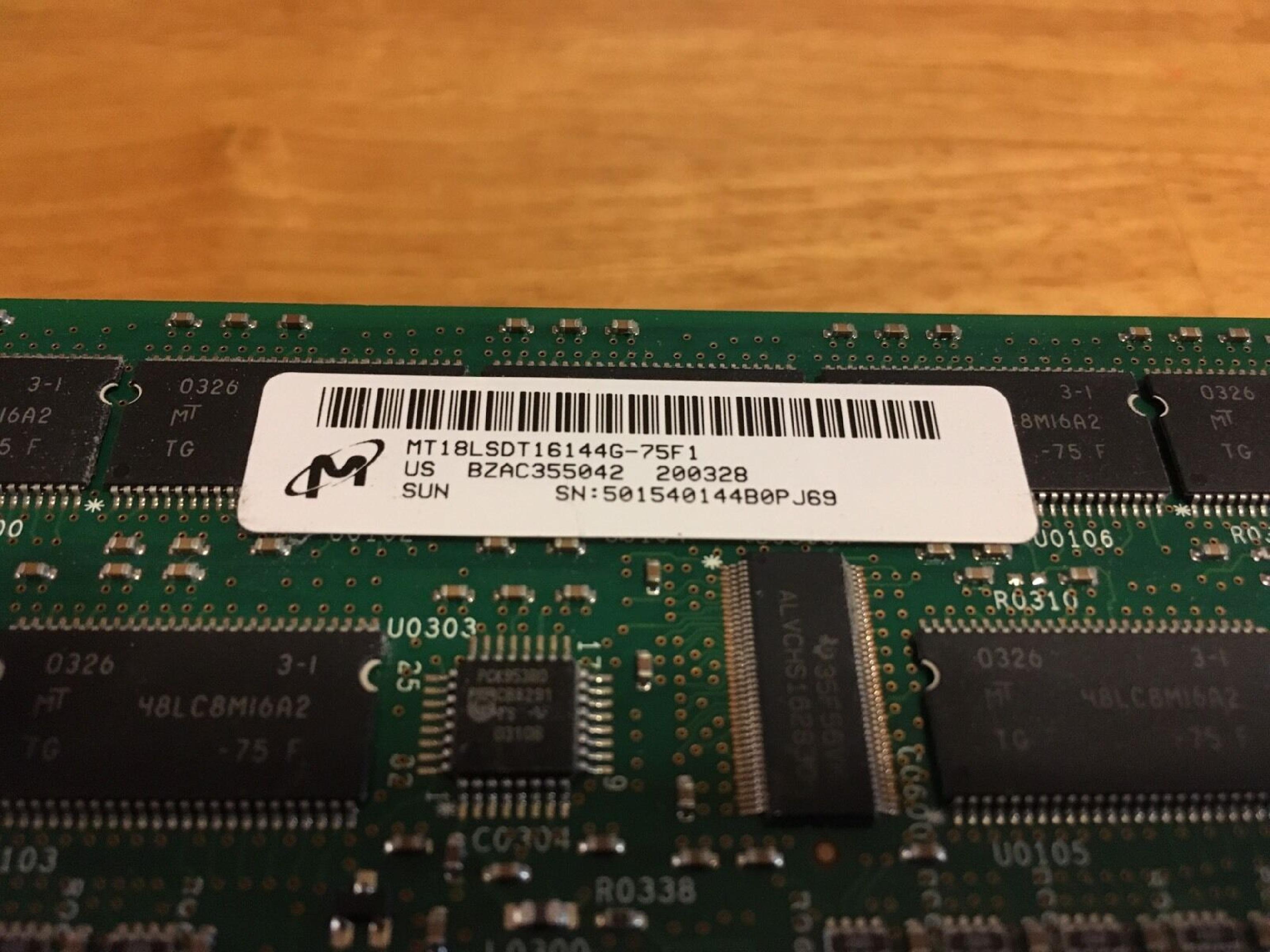 SUN MICROSYSTEMS 501-5401-03 256MB 4X512 SRAM DIMM PRICING SUN MEMORY MODULE FOR SUNFIRE 280R