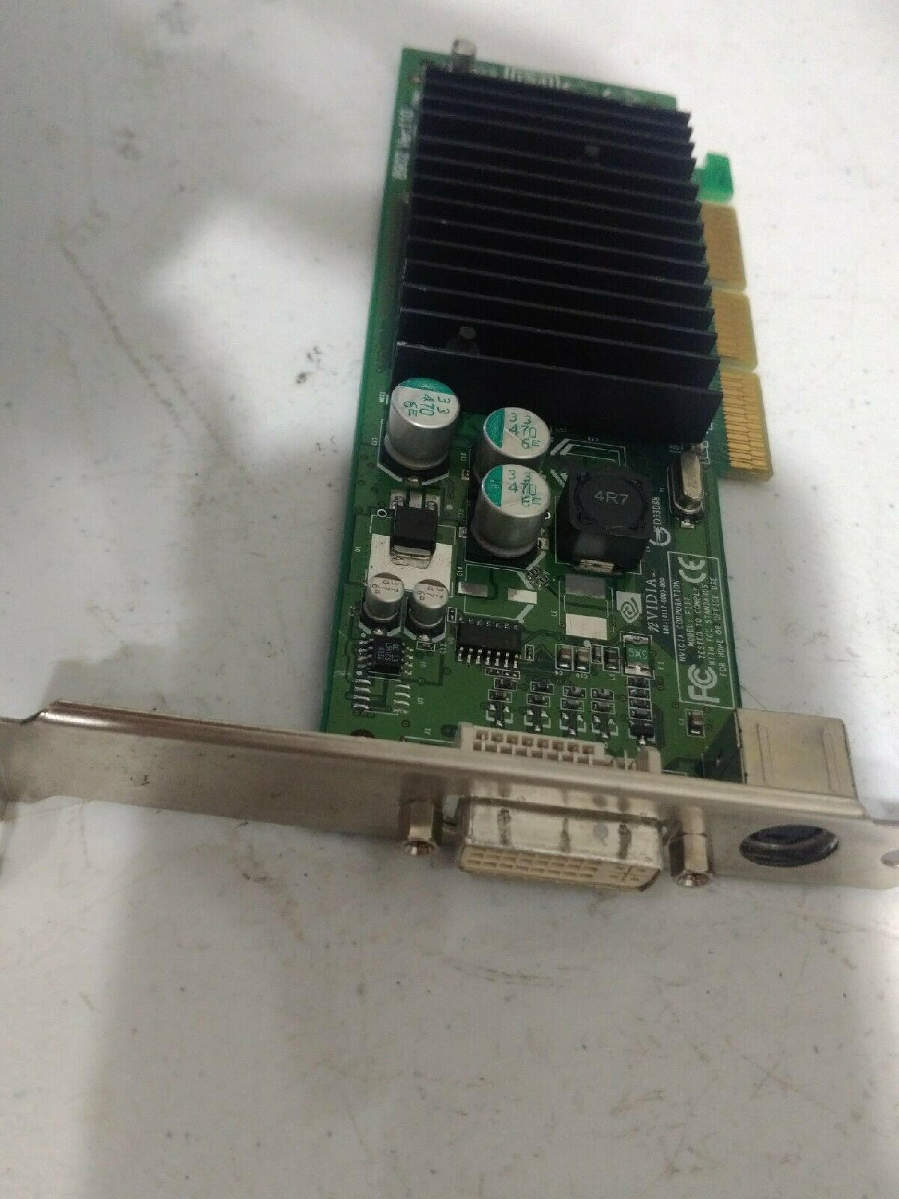 DELL G0169 64MB AGP VIDEO CARD WITH S-VIDEO AND DVI OUTPUT