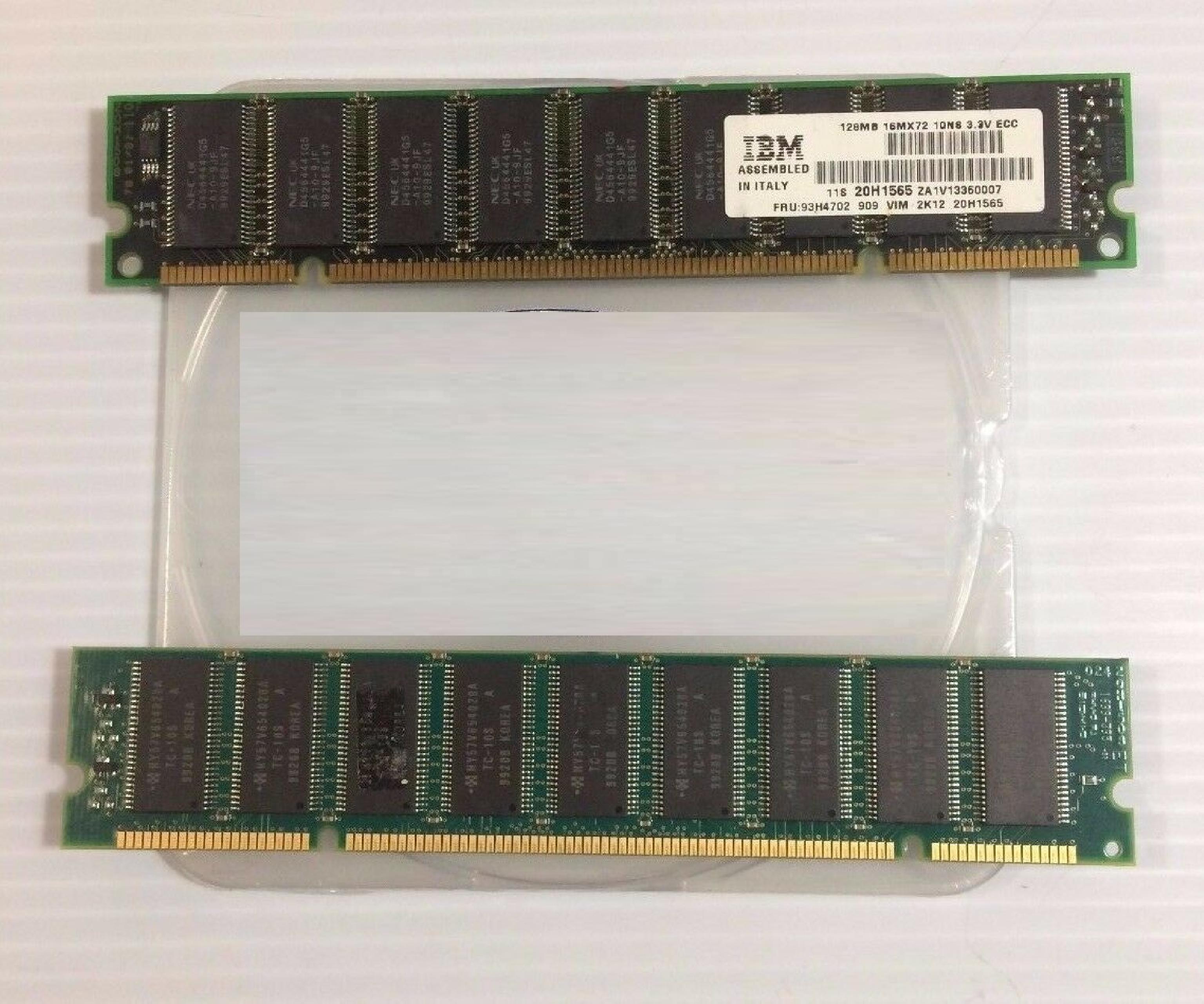 IBM 93H4702 128MB DIMM 200 PIN MEMORY 16M X 72