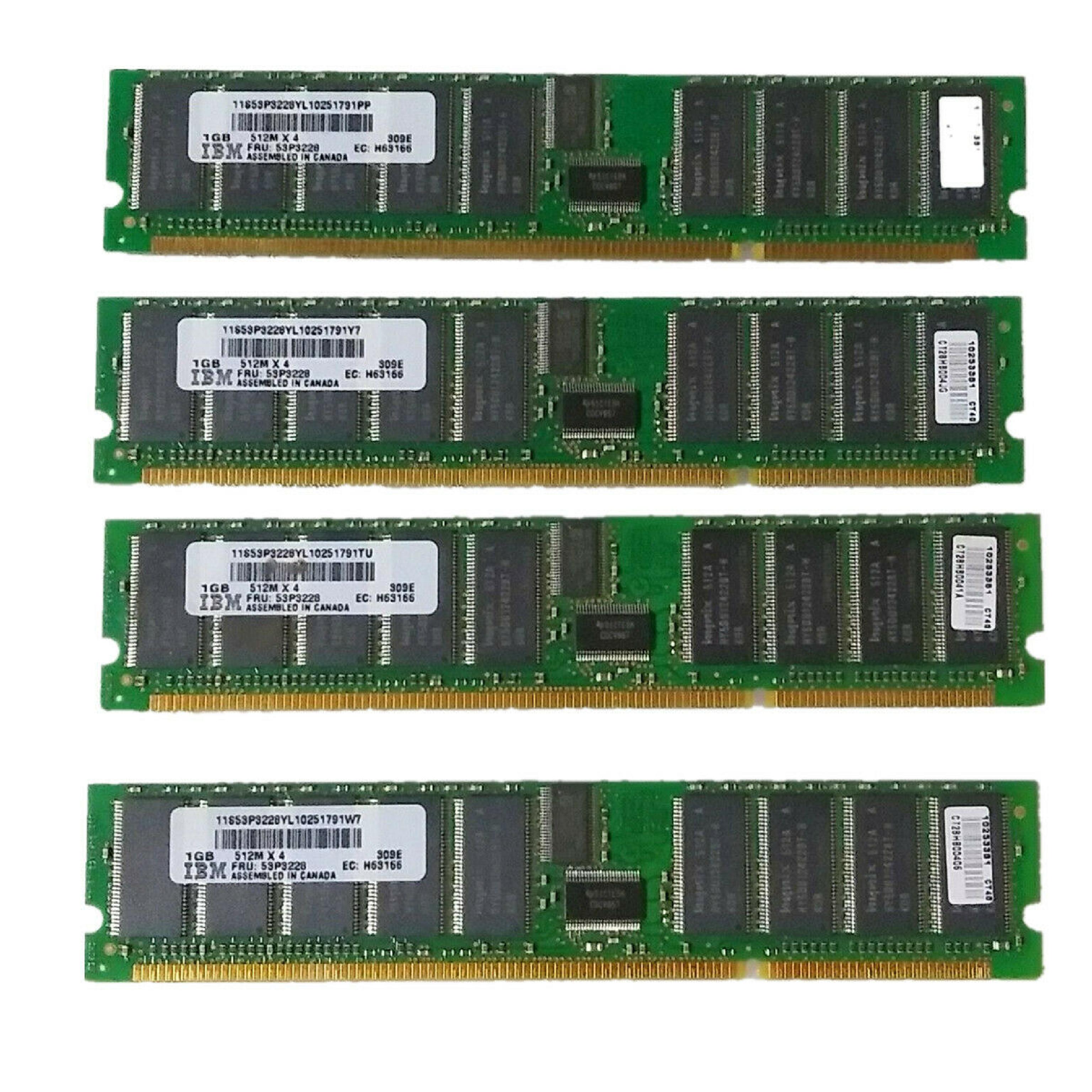 IBM 53P3228 1GB 128M X 72 DIMM 208 PIN