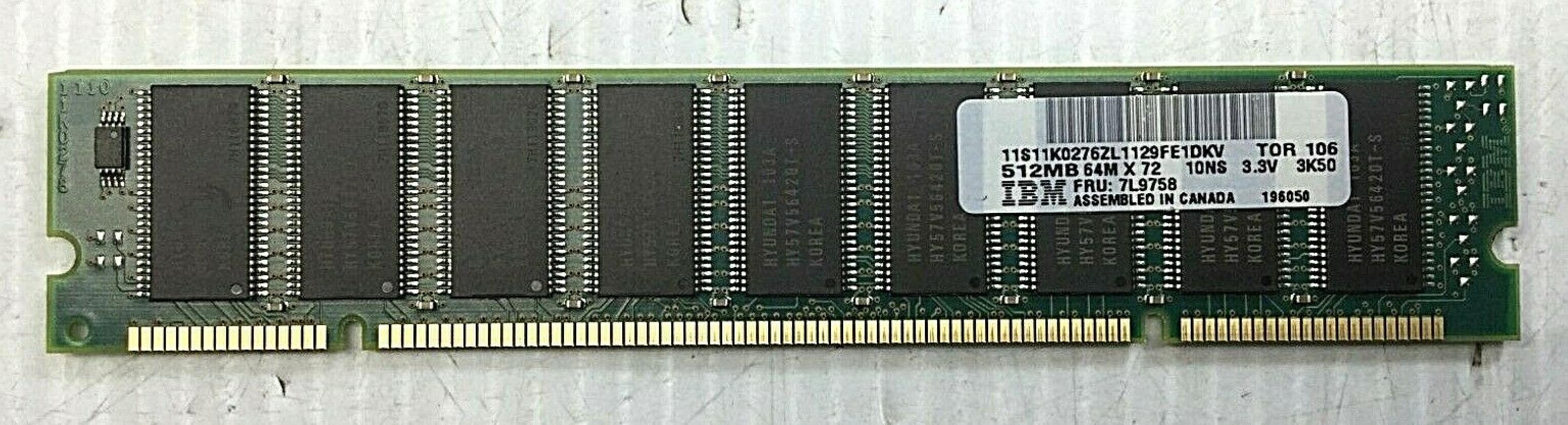 IBM 11K0276 512MB DIMM 200-PIN 10NS SDRAM