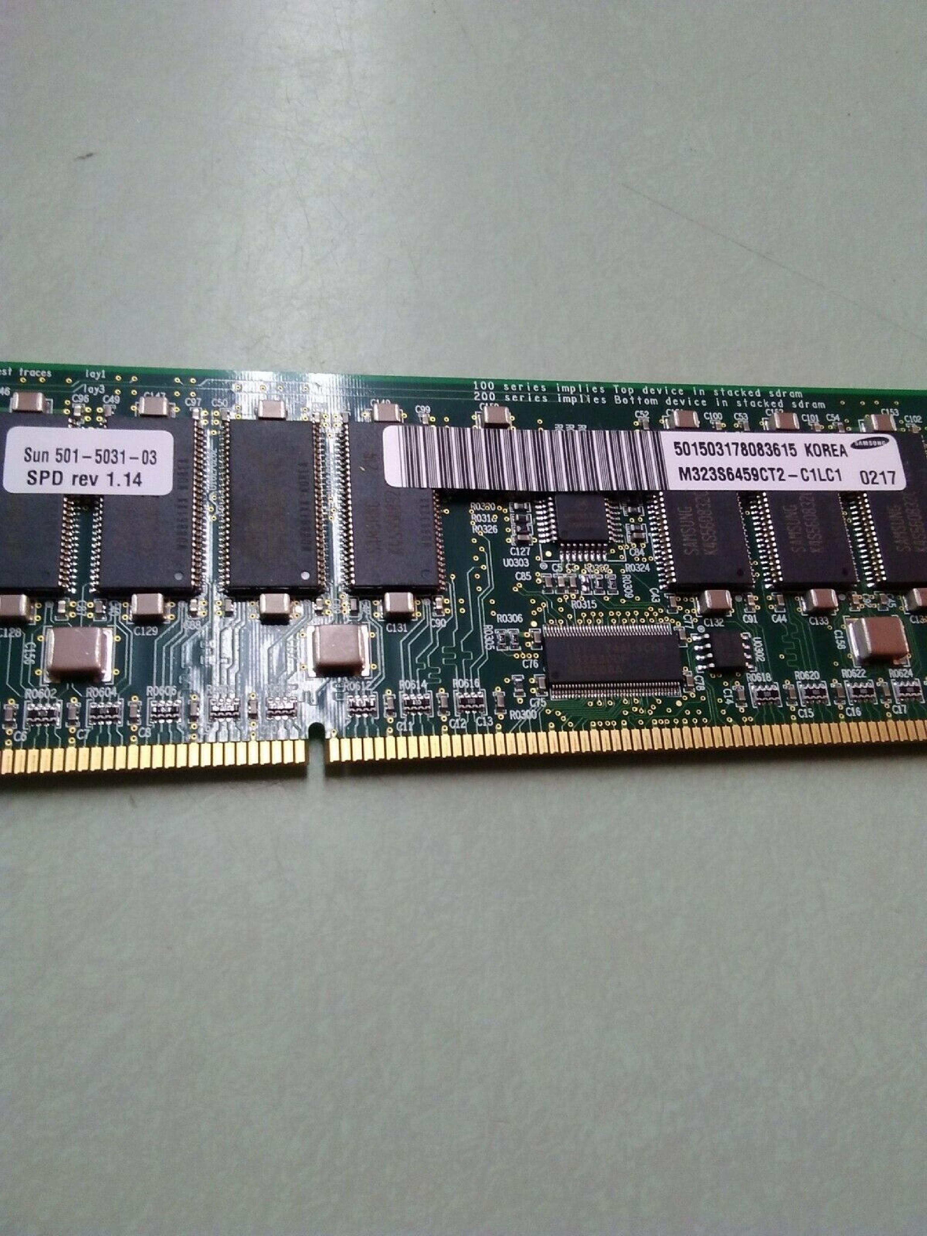 SAMSUNG M323S6459CT2-C1LC1 MEMORY MODULE