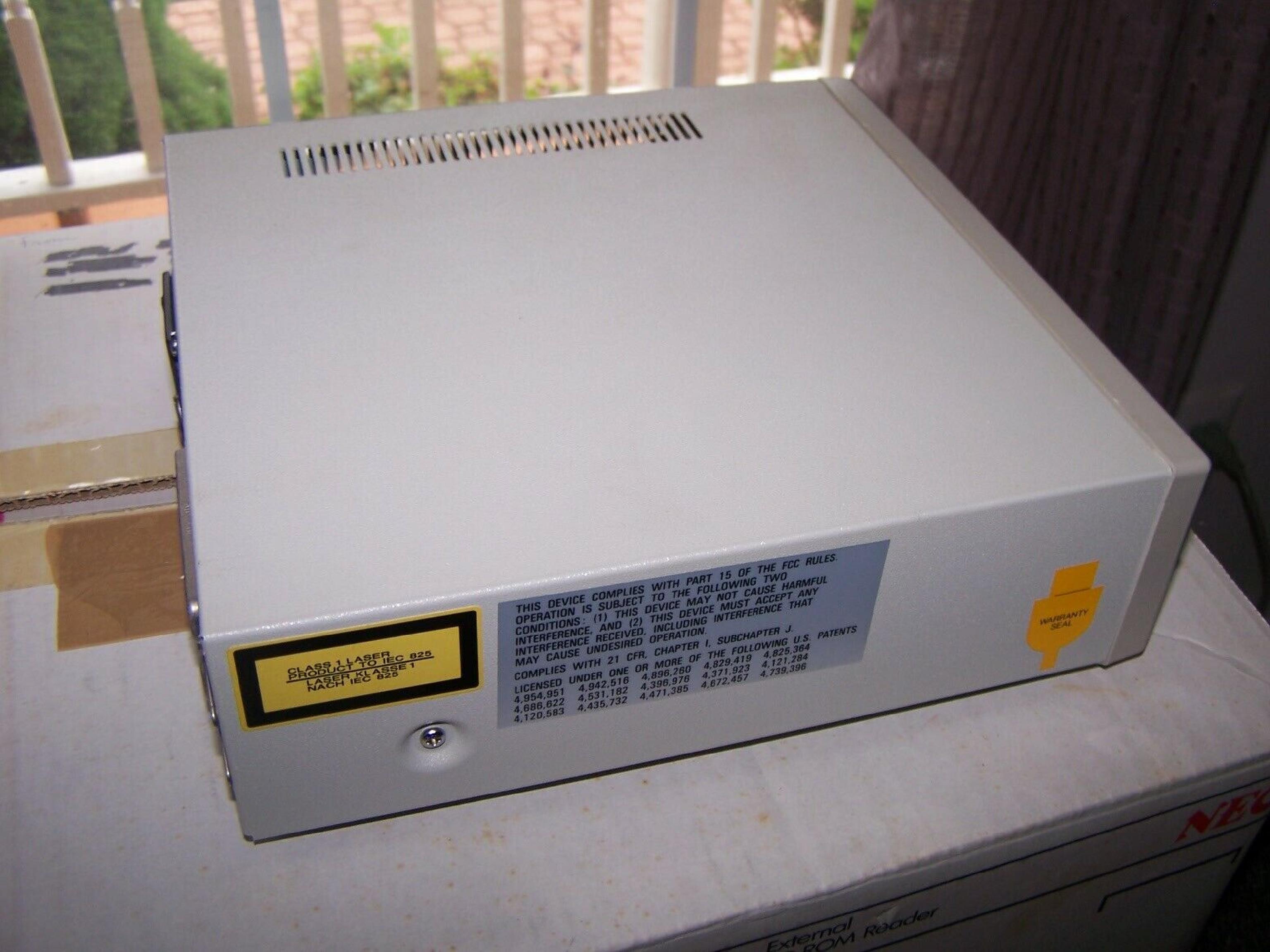 NEC CDR-74 EXTERNAL CD ROM DRIVE