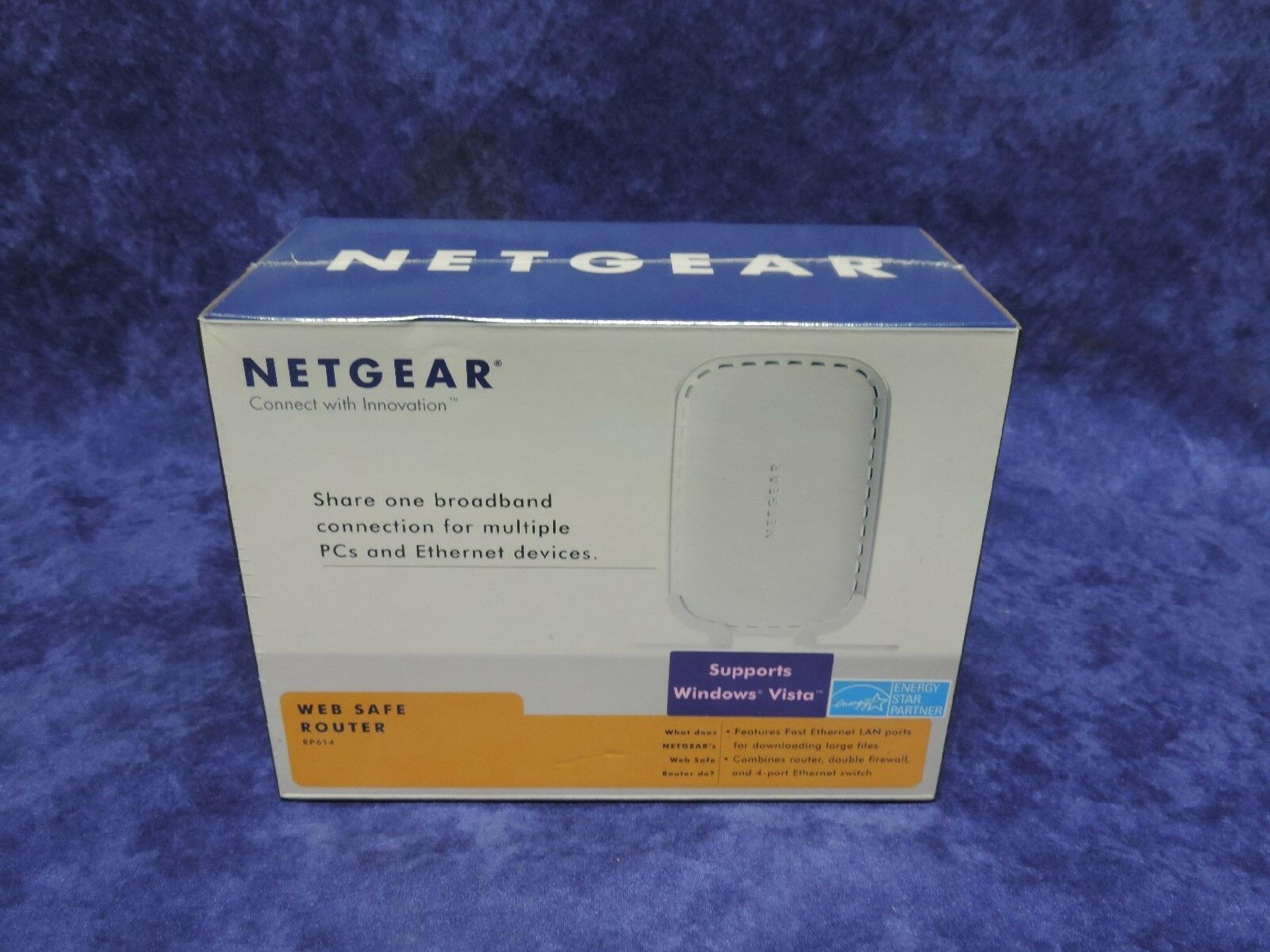 NETGEAR RP614 4 PORT 10/100BT ROUTER