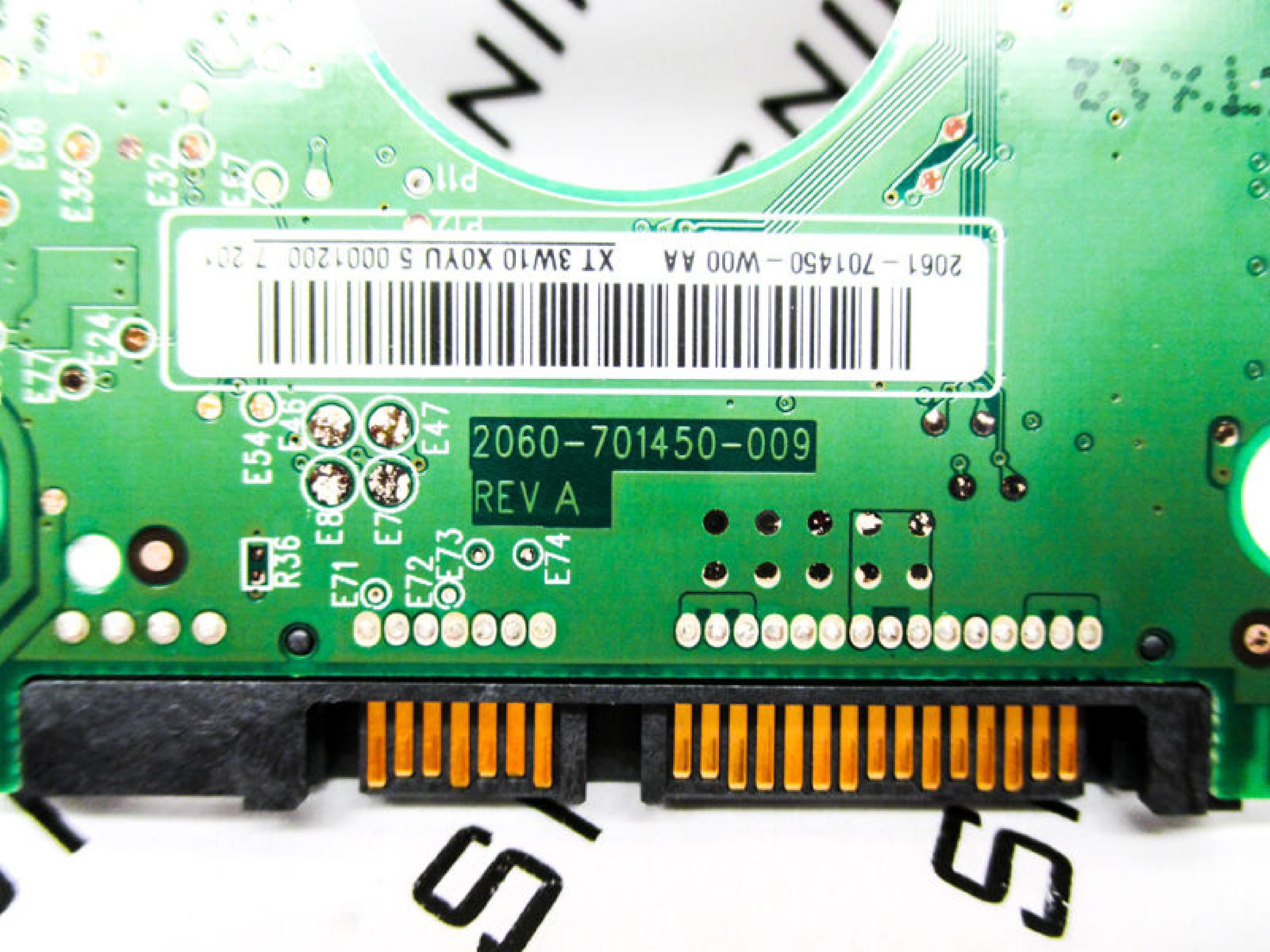 WESTERN DIGITAL / WD WD1600BEVS-00RST0 160B 2.5 INCH SATA DRIVE DCM FHNTJHB DATE 14 DEC 2009