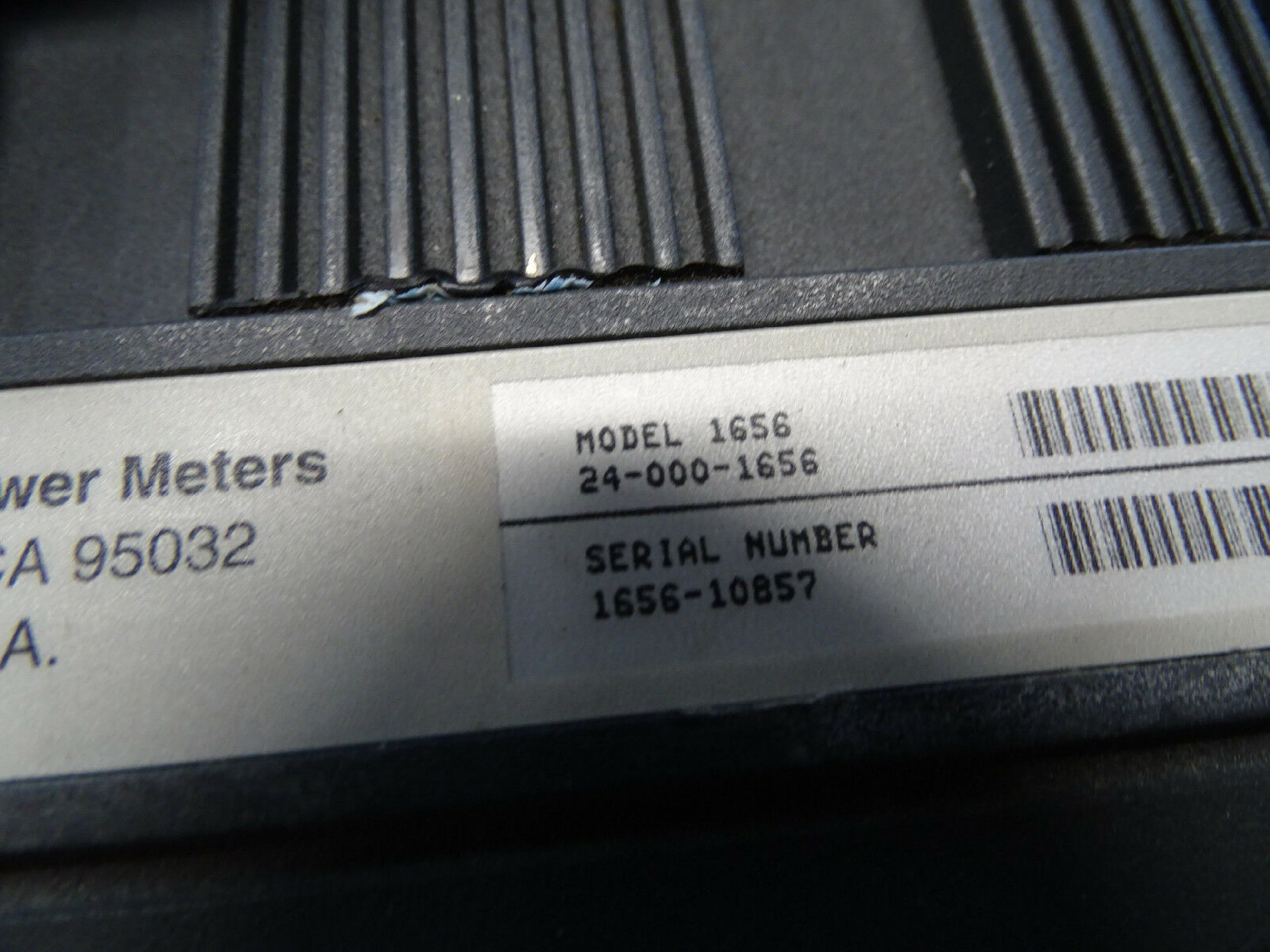 RELIABLE POWER METERS 1656 3 PHASE POWER QUALITY RECORDER