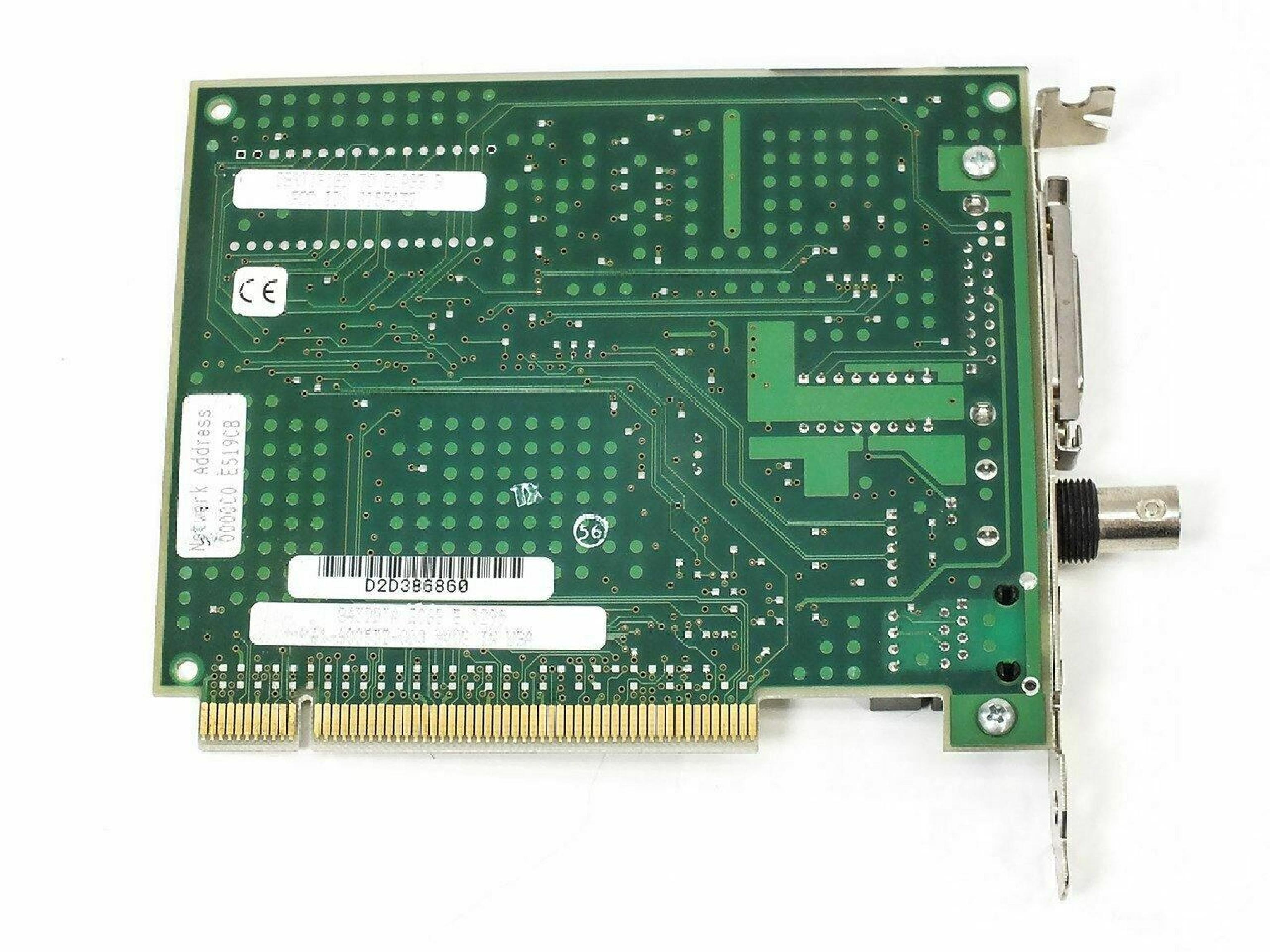 SMC / STANDARD MICROSYSTEMS CORPORATION 8432BTA PCI ETHERNET 10BT AUI COAX 10B2 10B5 RJ45