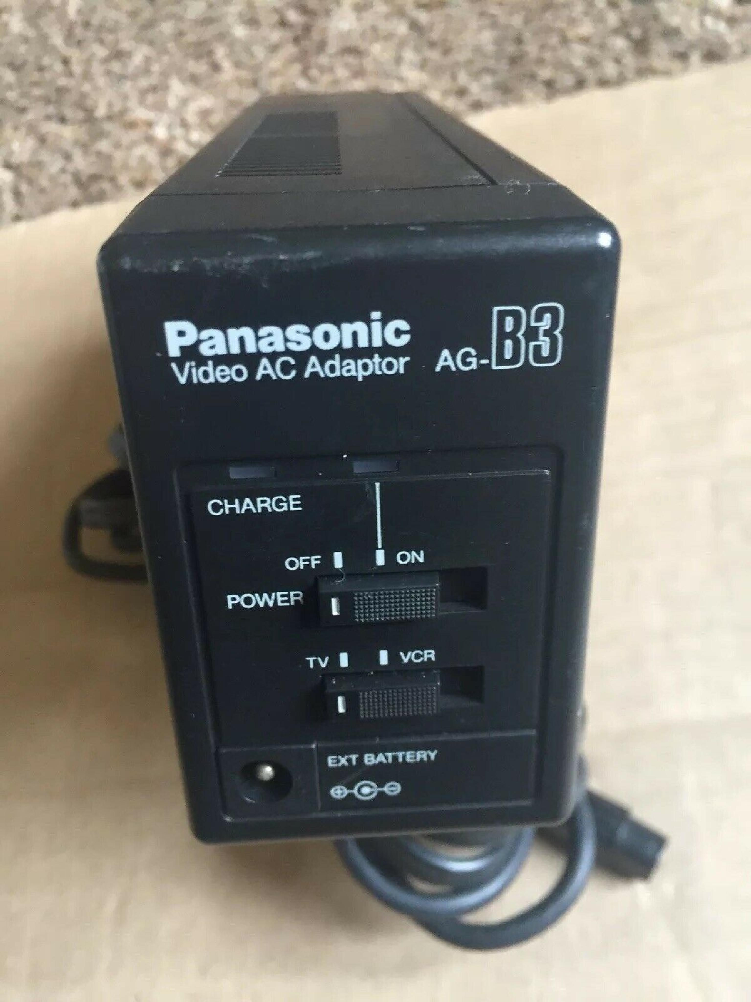 PANASONIC AG-B3 VIDEO AC ADAPTER