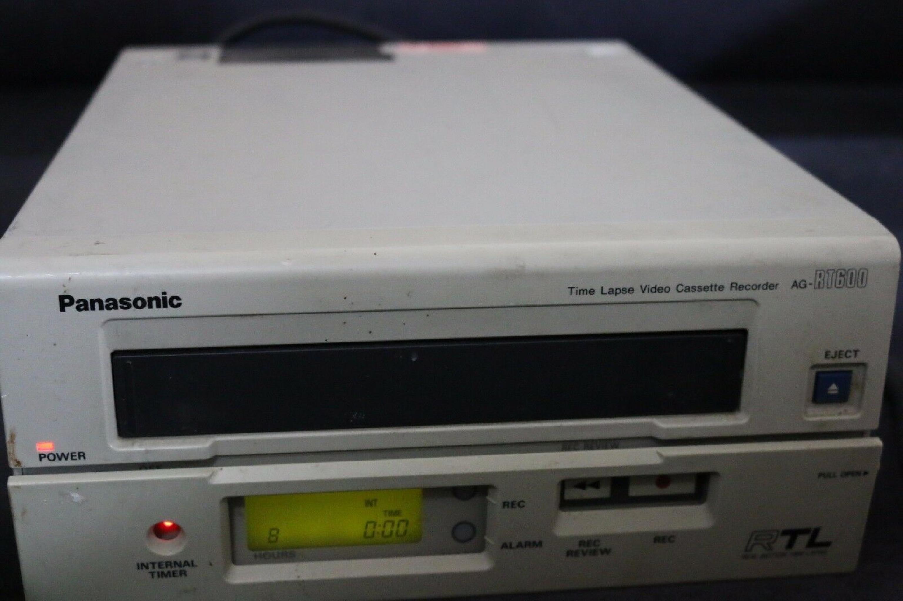 PANASONIC AG-RT600AP TIME LAPSE VIDEO CASSETTE RECORDER