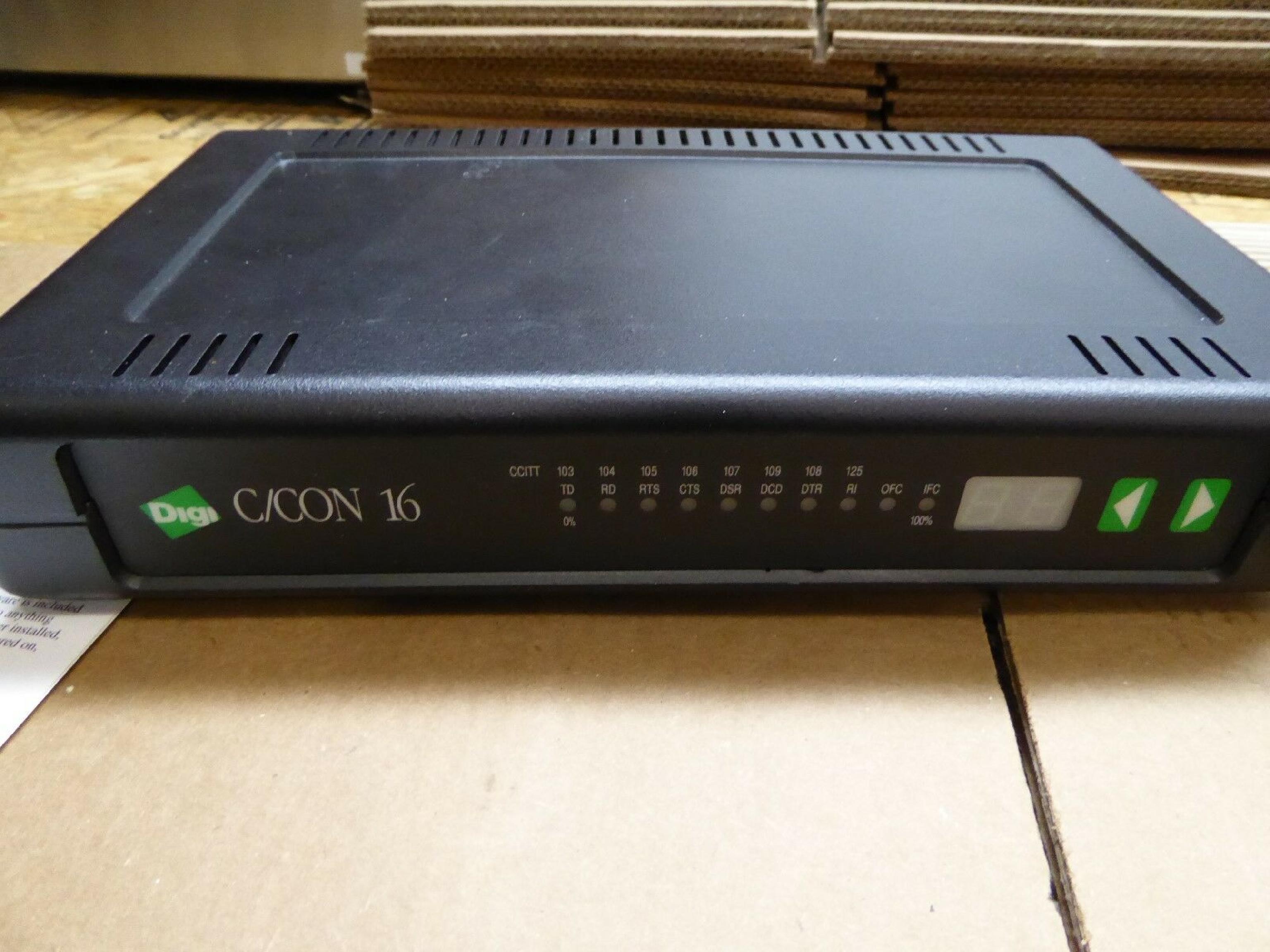 DIGI INTERNATIONAL 50000293 C/CON 16 PORT RJ45 SERIAL EXTERNAL BOX