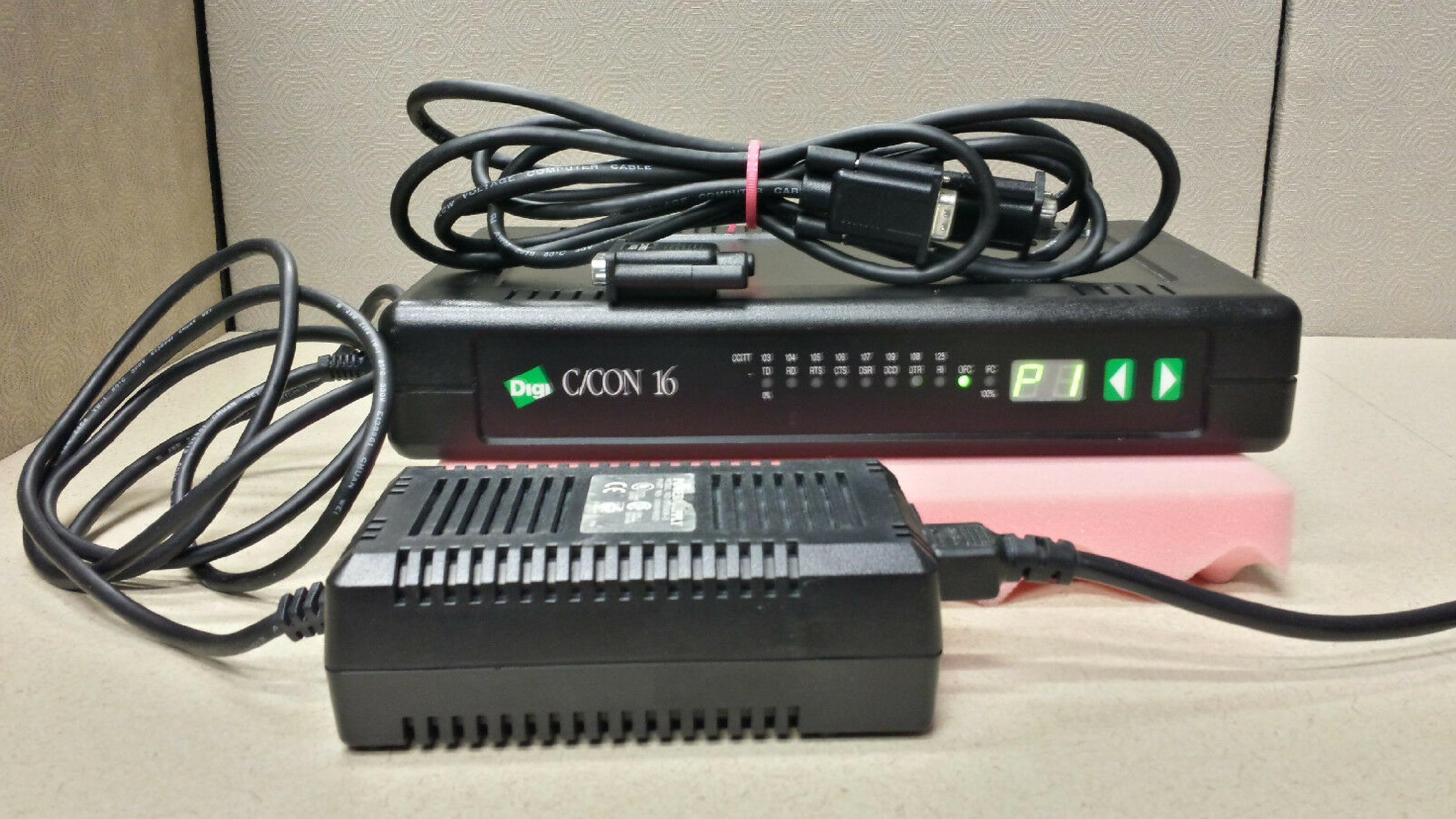 DIGI INTERNATIONAL 50000293 C/CON 16 PORT RJ45 SERIAL EXTERNAL BOX
