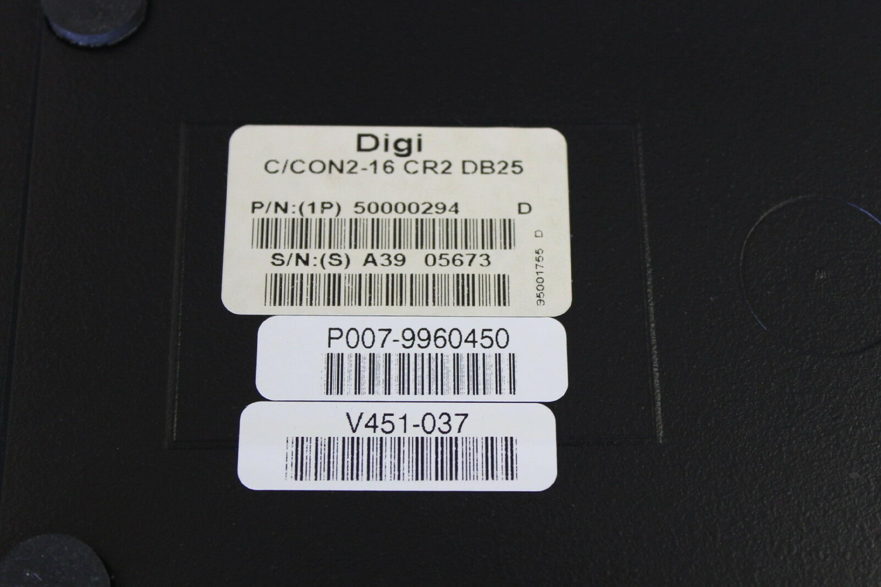 DIGI INTERNATIONAL C/CON2-16 C/CON 16 PORT RJ45 SERIAL EXTERNAL BOX