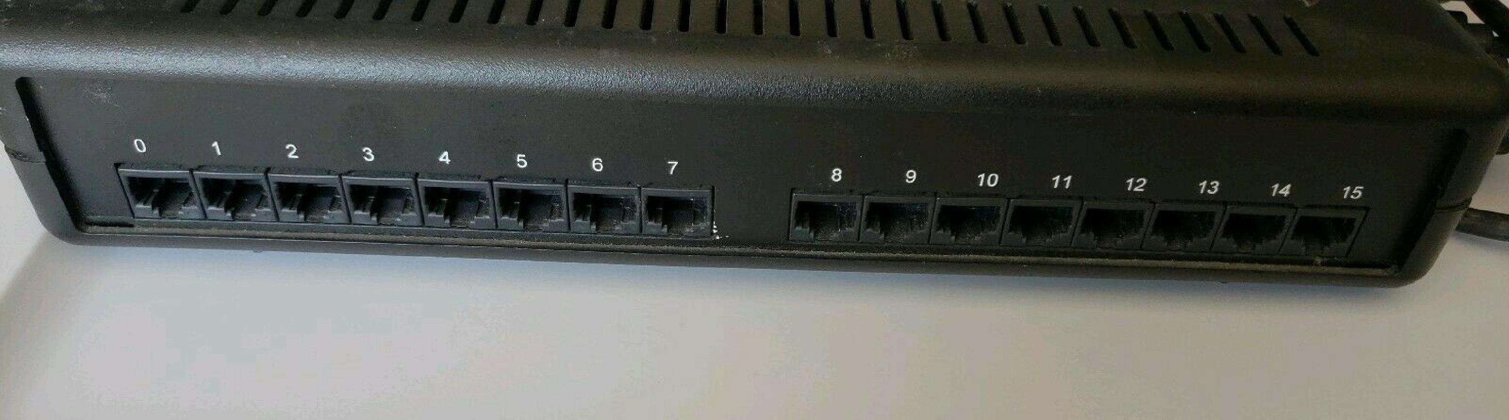 DIGI INTERNATIONAL C/CON2-16 C/CON 16 PORT RJ45 SERIAL EXTERNAL BOX