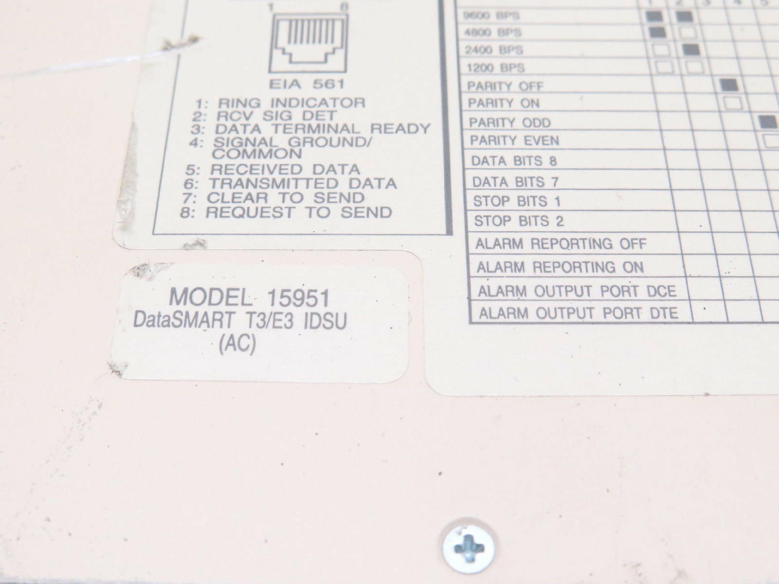 ADC KENTROX DATASMART T3/E3 DATASMART T3/E3 IDSU