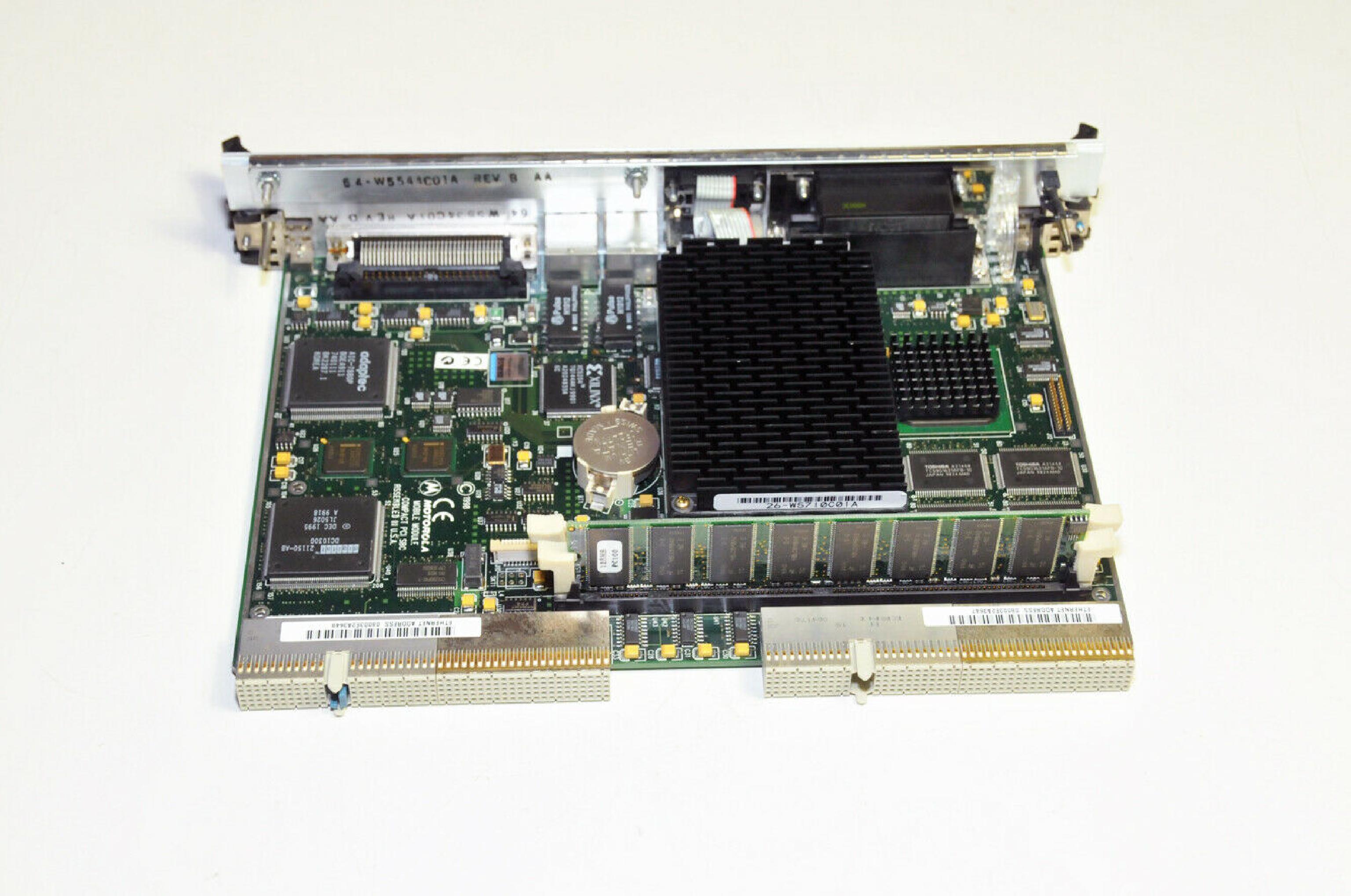 MOTOROLA CPV5300 CPV5300-266MHZ SINGLE PENTIUM II COMPACT PCI WITH DIMM