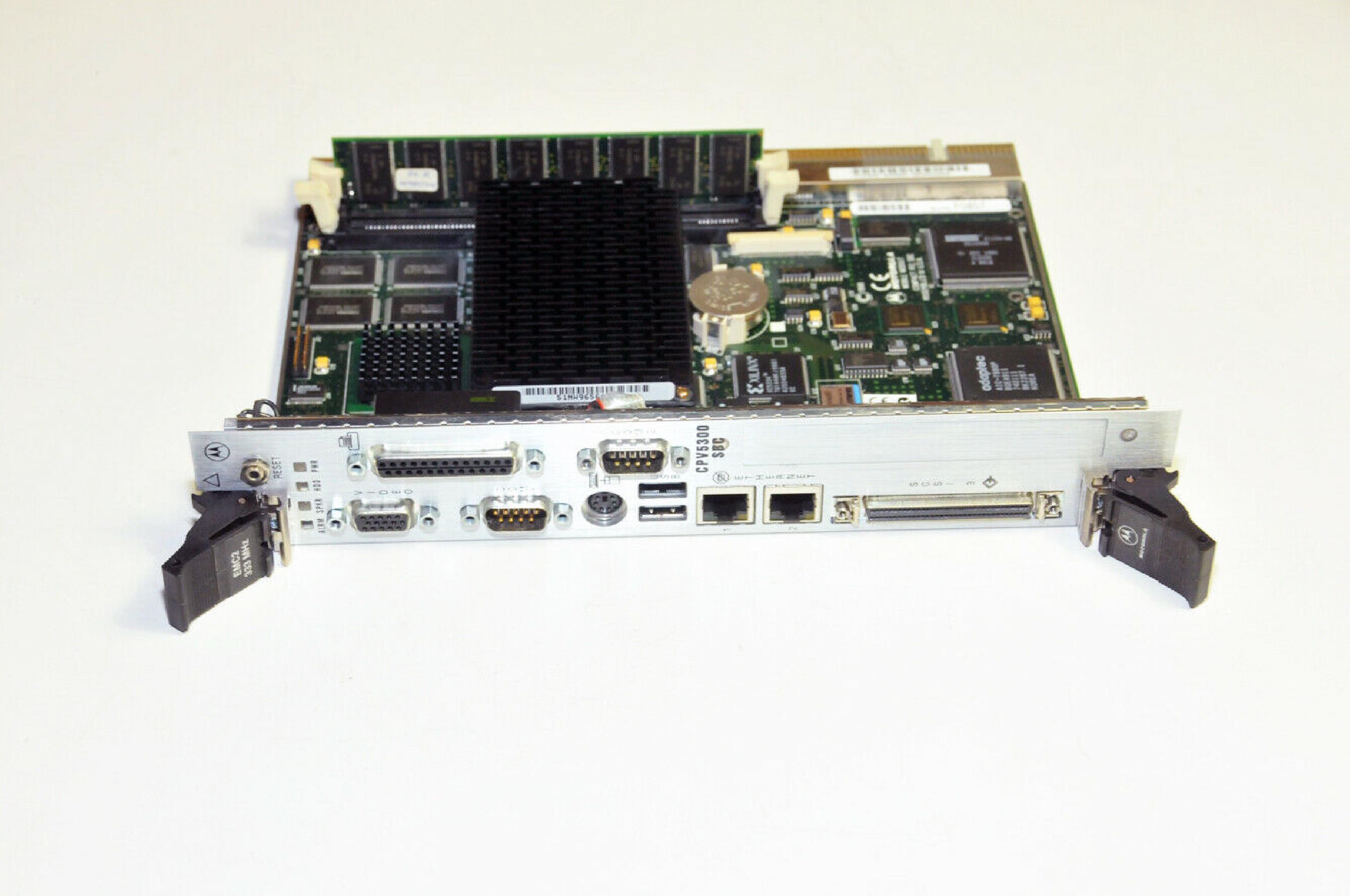 MOTOROLA CPV5300 CPV5300-266MHZ SINGLE PENTIUM II COMPACT PCI WITH DIMM