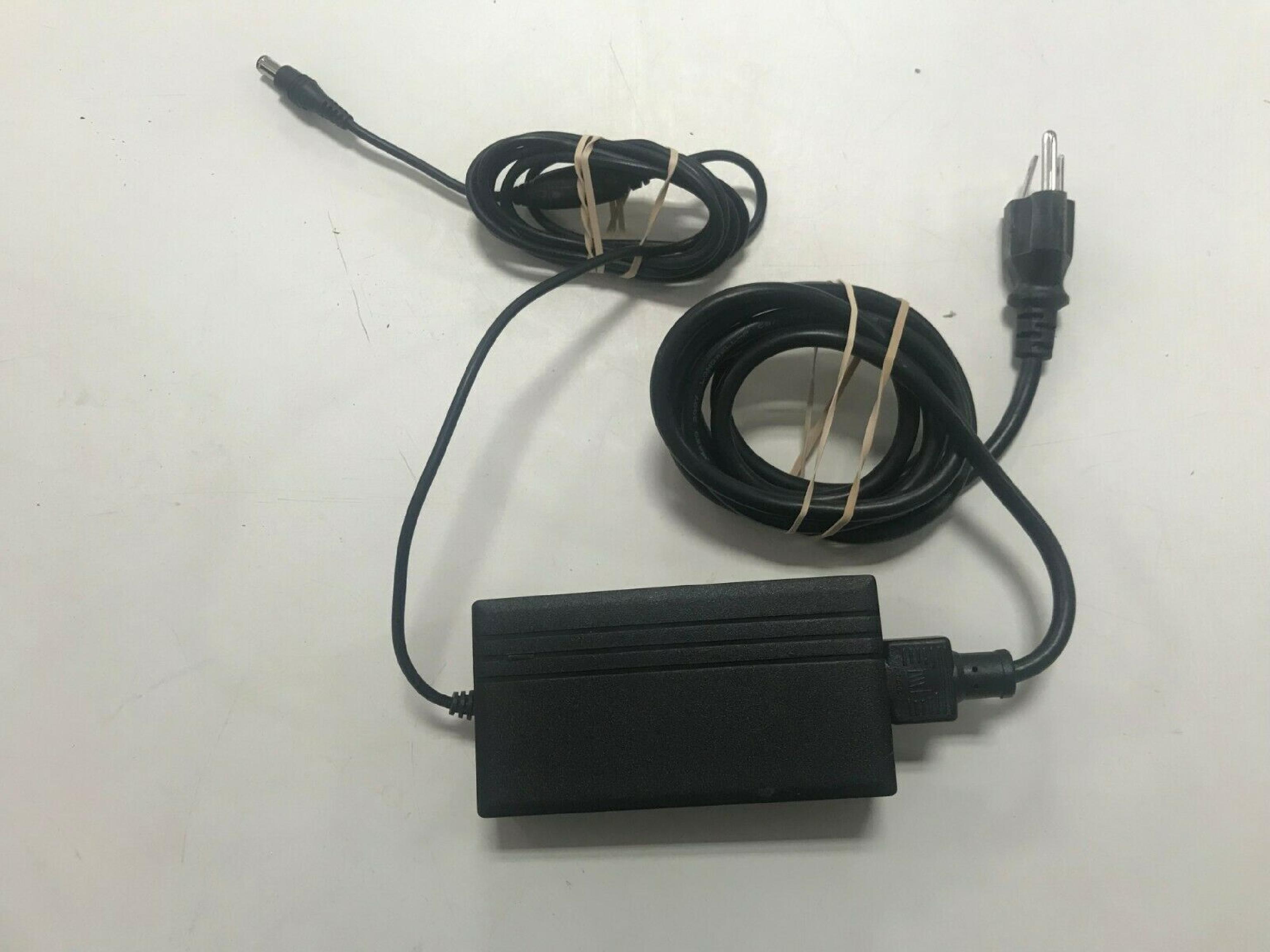 DELL AD-4214N AC ADAPTER POWER SUPPLY 14VDC 3.0A OD: 6.0MM ID: 4.35MM DESKTOP STYLE INSIDE POLE POSITIVE