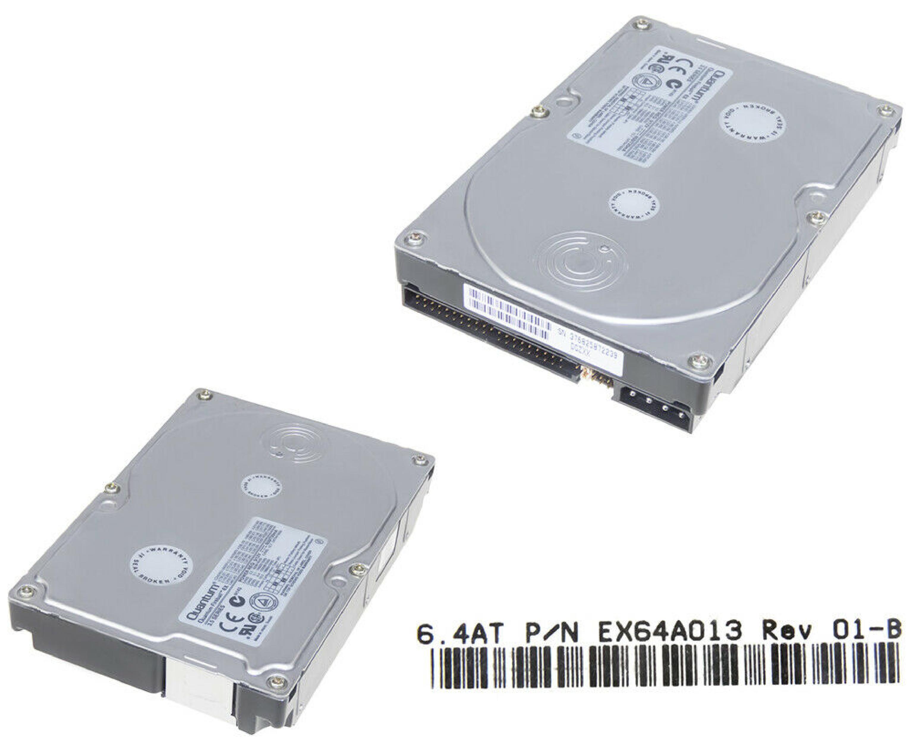 QUANTUM EX64A013 6.4GB FIREBALL EX IDE DRIVE