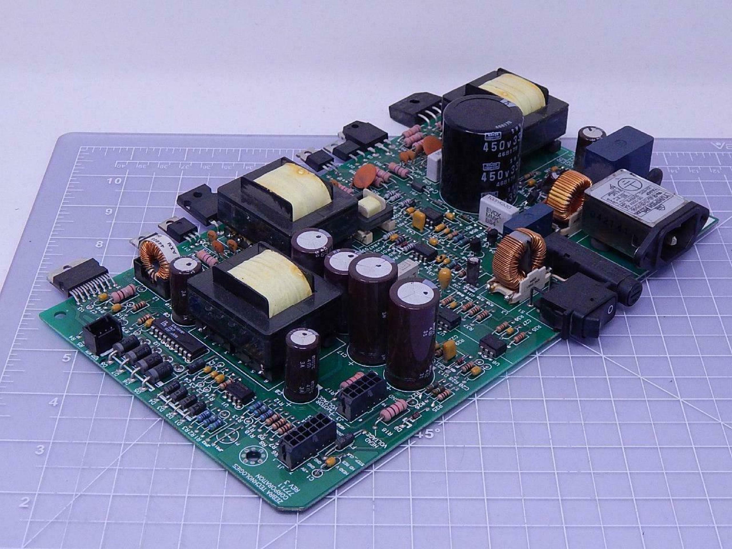 ZEBRA TECHNOLOGIES 77711 POWER SUPPLY PCB FOR ZEBRA Z4MPLUS PRINTER