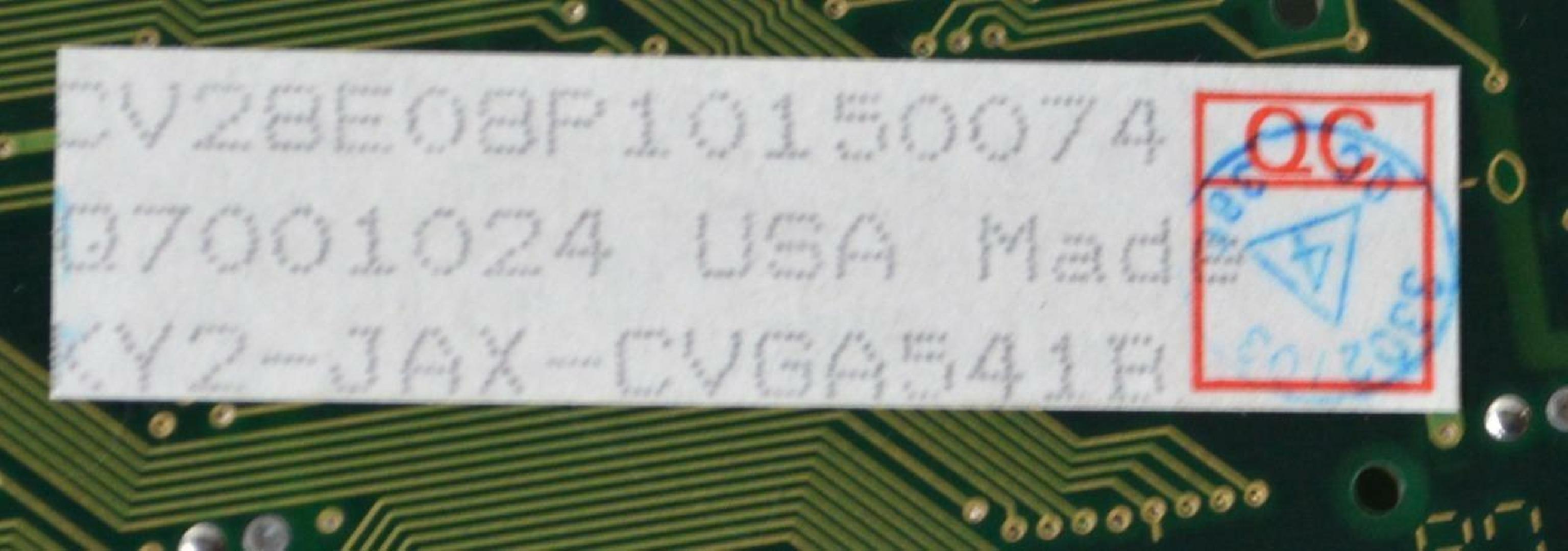 CIRRUS LOGIC KY2-JAX-CVGA541B ISA VGA CARD CL-GD5429-86QC-C