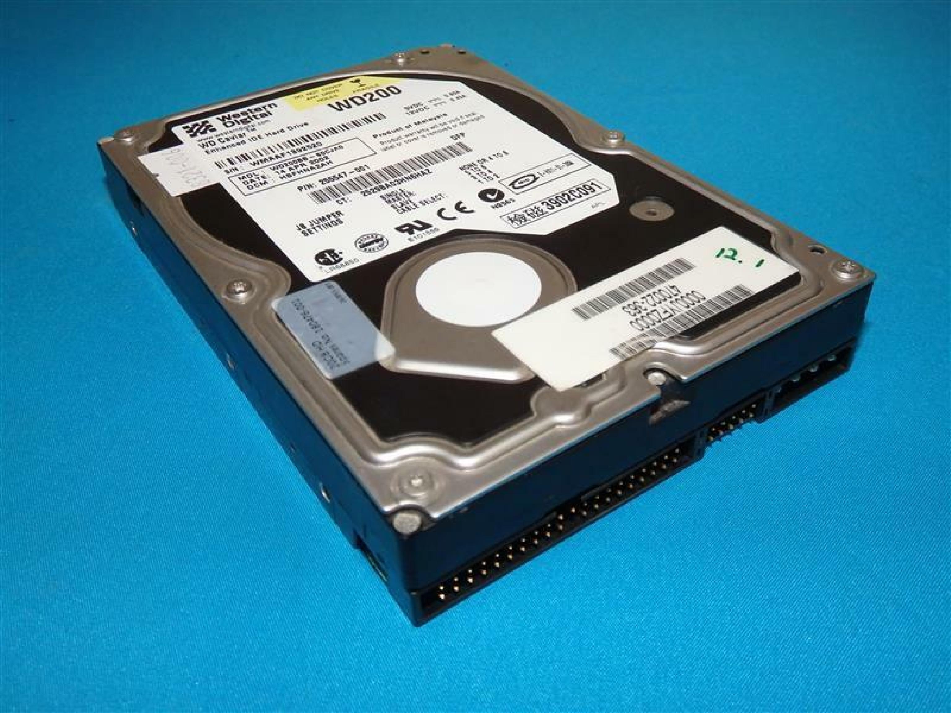 WESTERN DIGITAL / WD WD200BB-60CJA0 20GB IDE DRIVE DCM HSFANA2AH DATE 19 MAY 2002 10 JUL HSFANA2AA CAVIAR