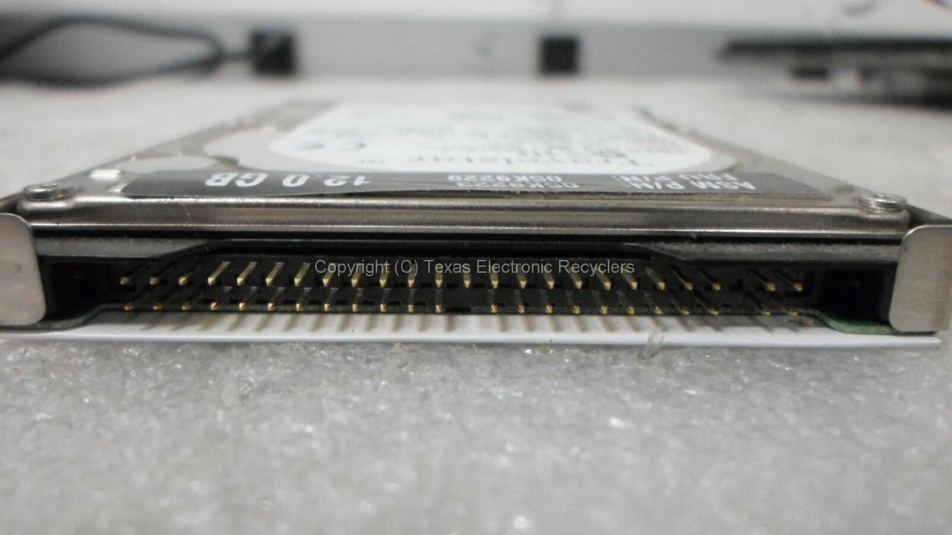 IBM 22L0053 12GB 2.5 INCH DRIVE 13DEC00 MLC F80495