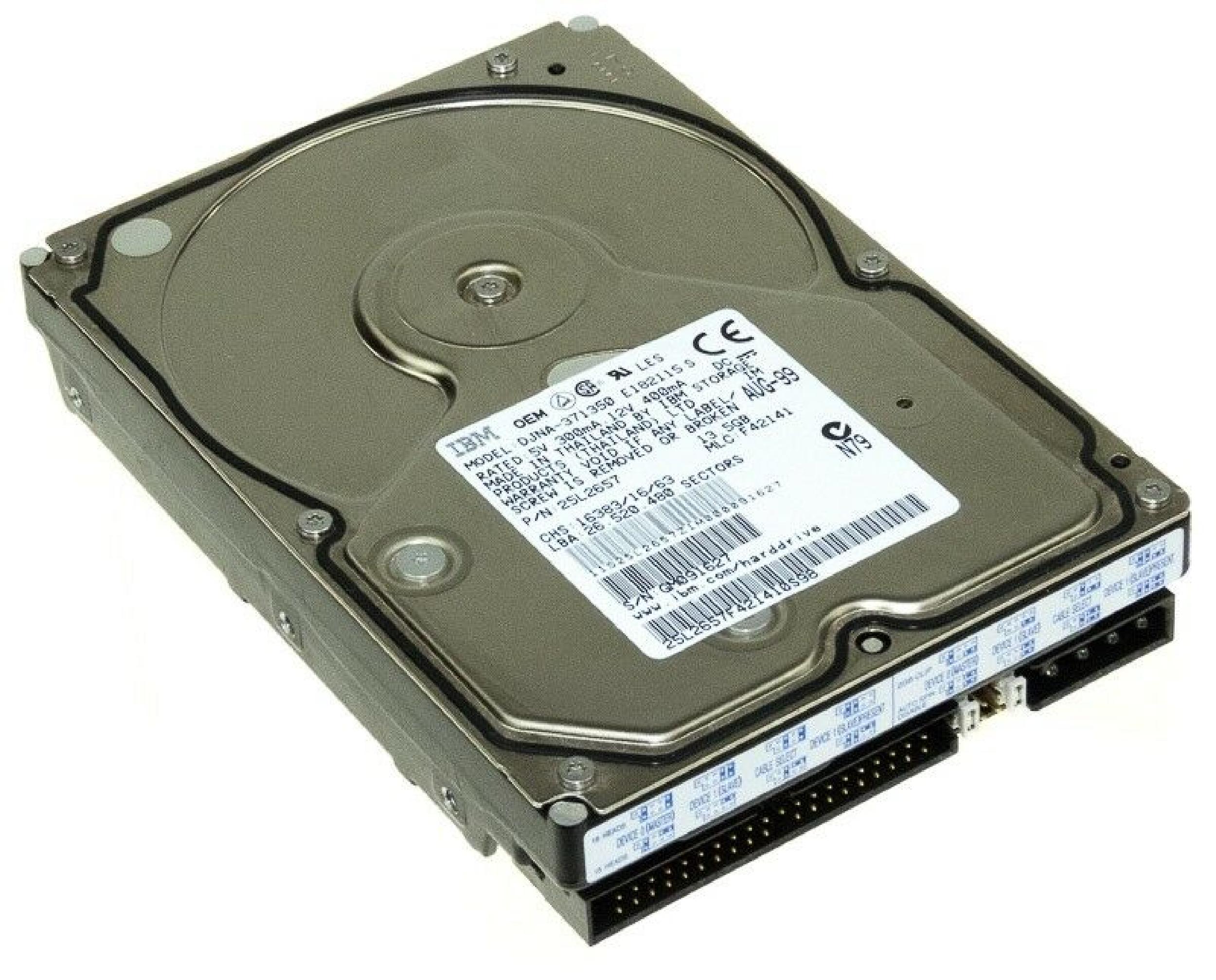 IBM DJNA-371350 13GB IDE DRIVE APR-99 MLC F42141 LBA 26.520.480