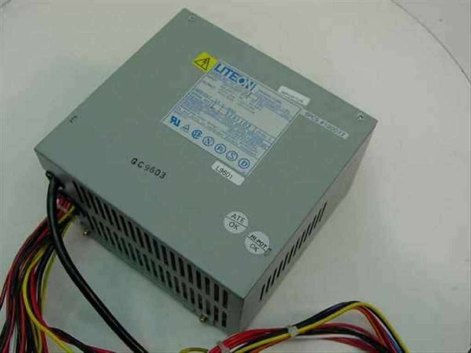 PACKARD BELL 190077 204 WATT AT STYLE POWER SUPPLY