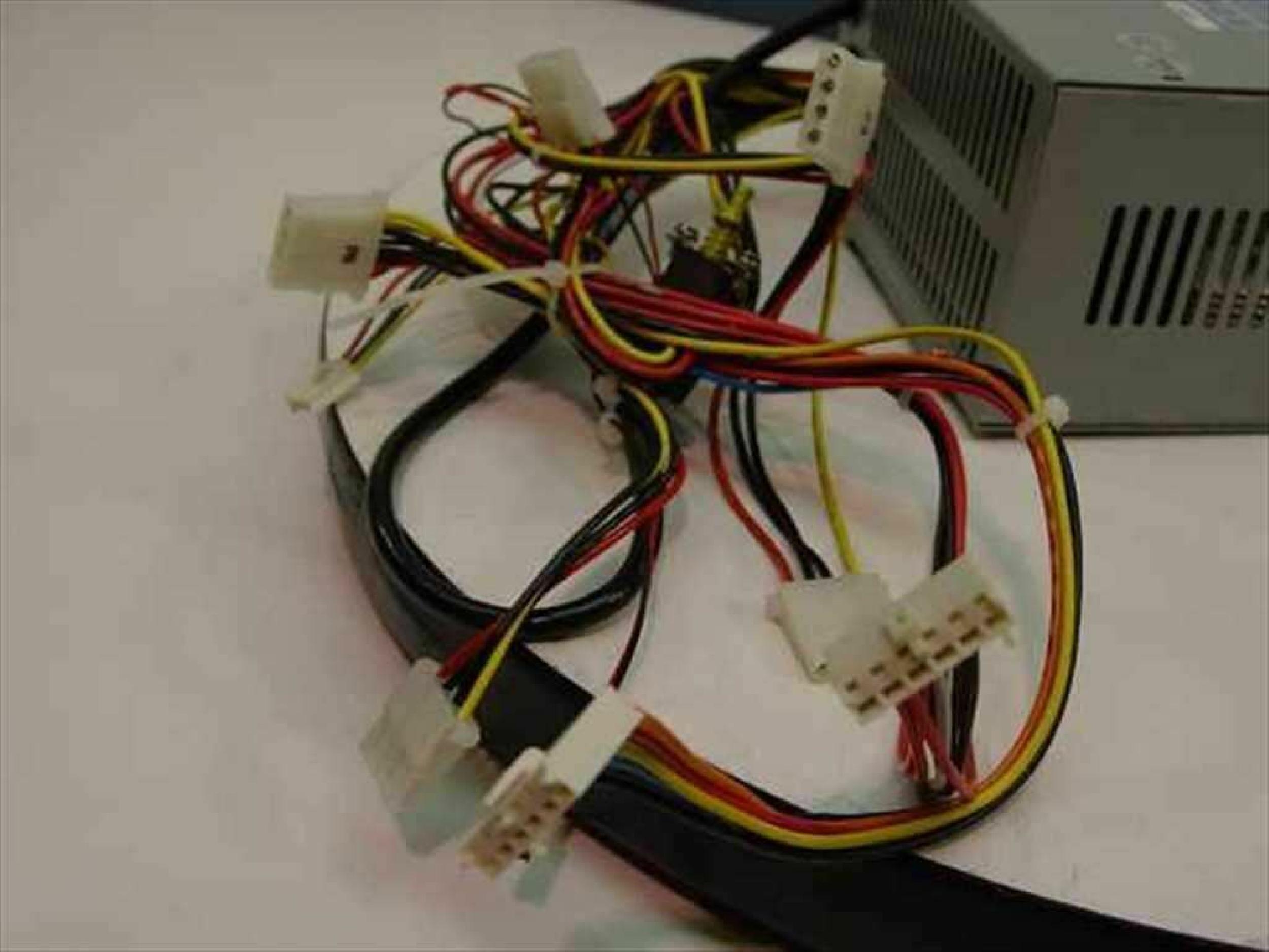 PACKARD BELL 190077 204 WATT AT STYLE POWER SUPPLY