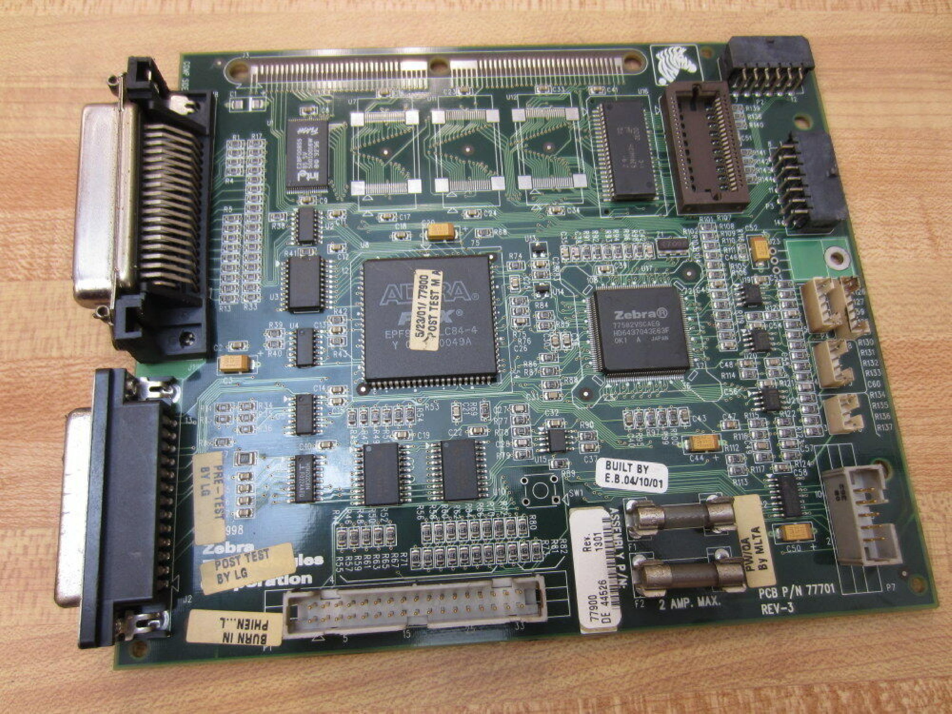 ZEBRA 77701 MAIN BOARD FOR Z4000 PRINTER