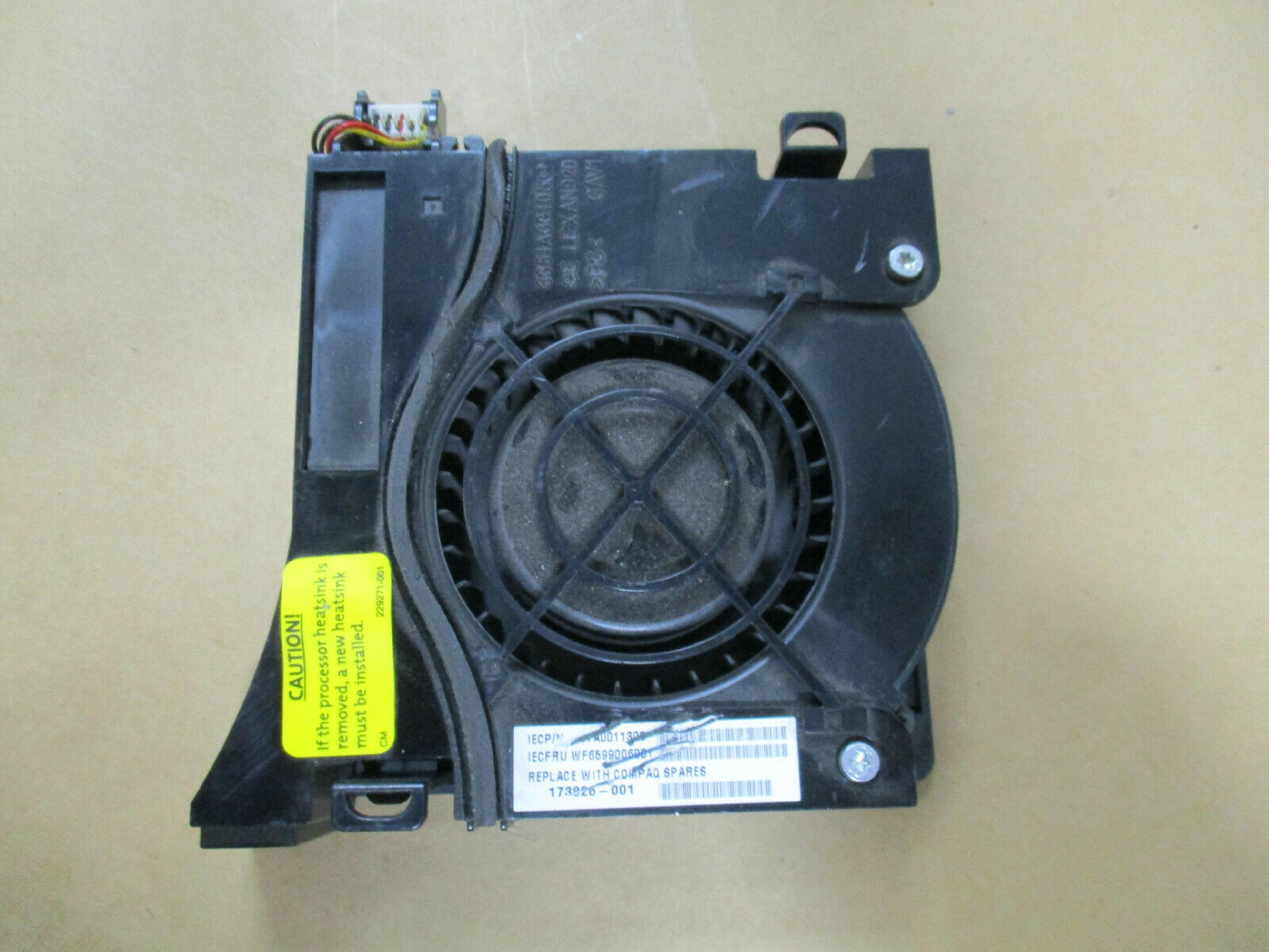 NIDEC A33916-57 COMPAQ FAN ASSEMBLY 24VDC .40AMP GAMMA32 DC BRUSHLESS