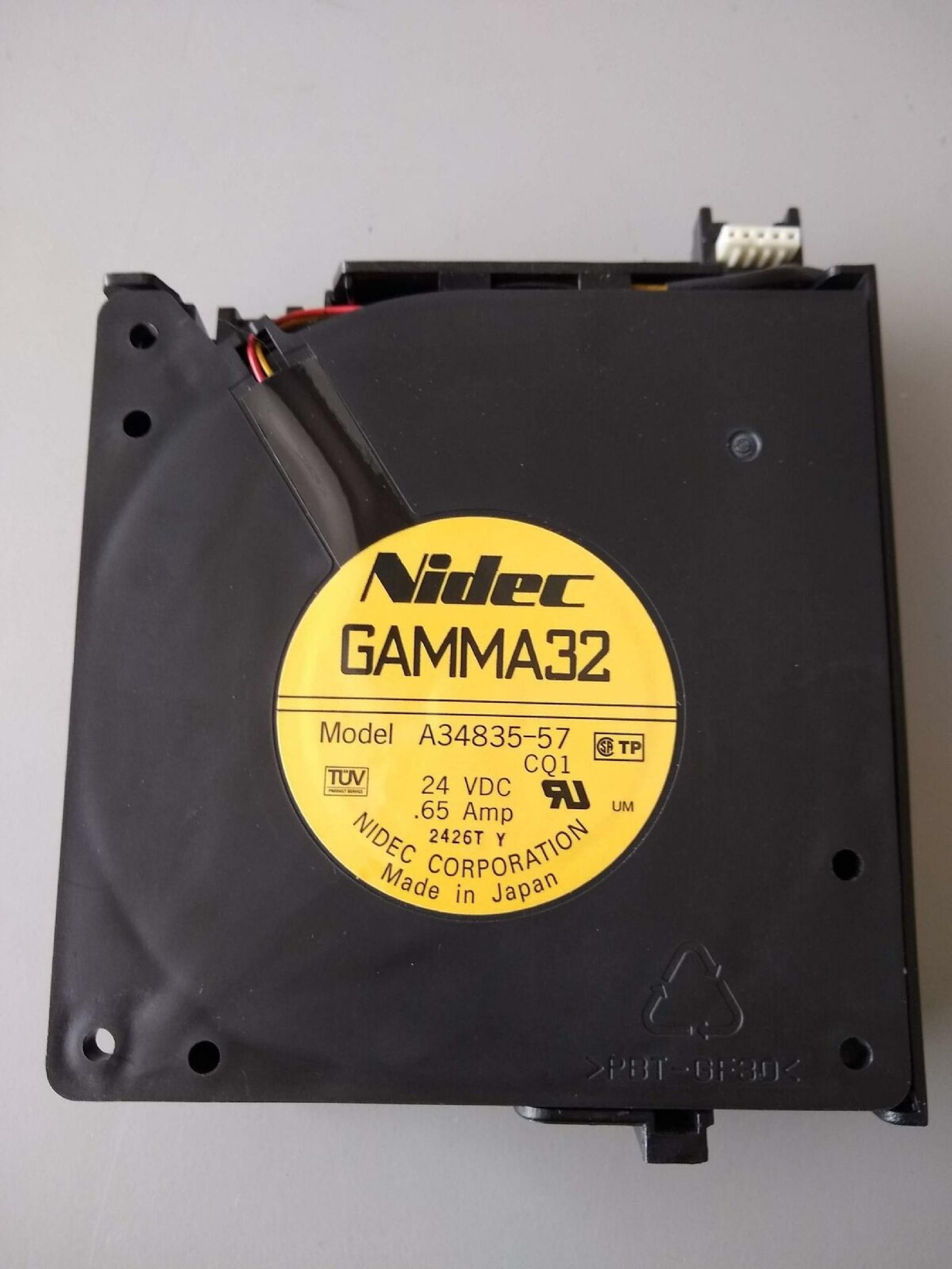 NIDEC A34835-57 FAN ASSEMBLY 24VDC .65A