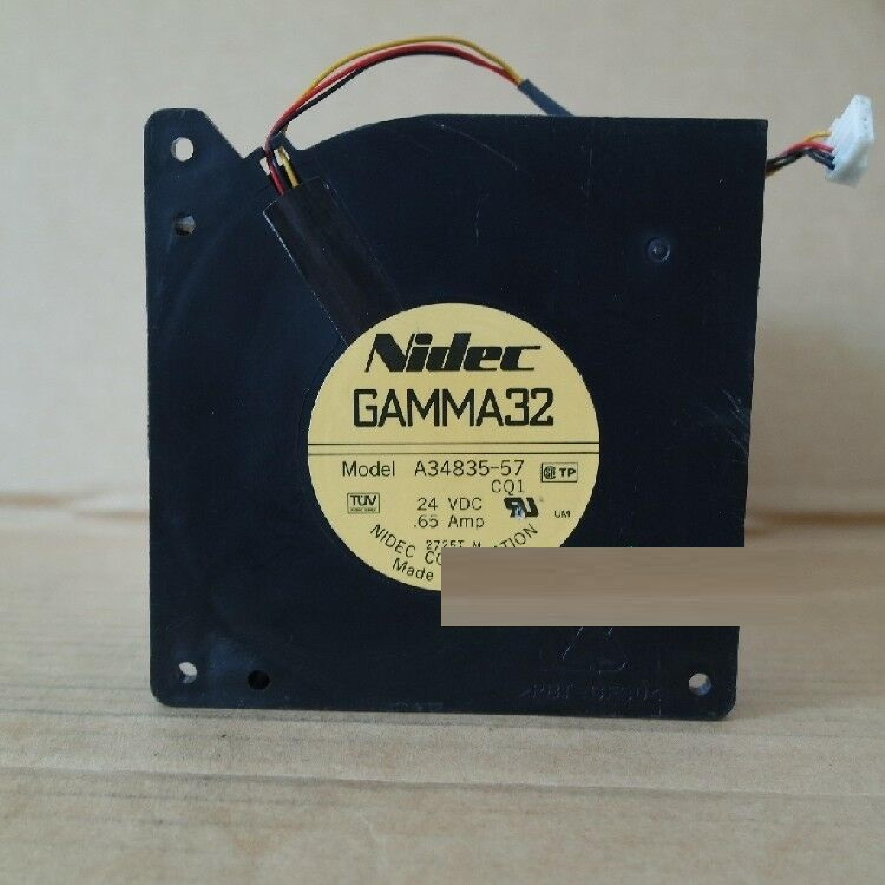 NIDEC A34835-57 FAN ASSEMBLY 24VDC .65A