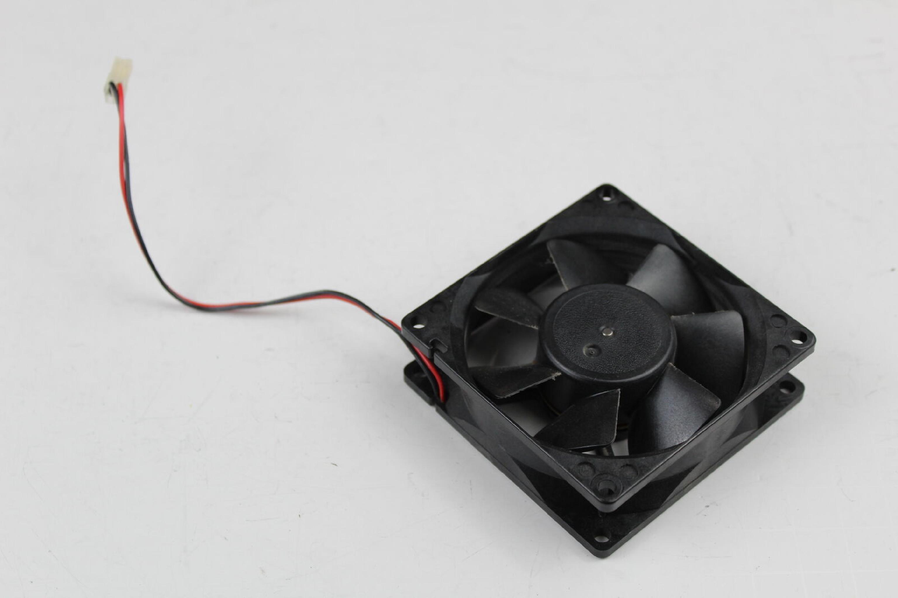 PANAFLO FBK-08A12H FAN 12VDC .19A 5INCH 2WIRE CABLE WITH 2PIN IDC CONNECTOR 80MM BY 25MM