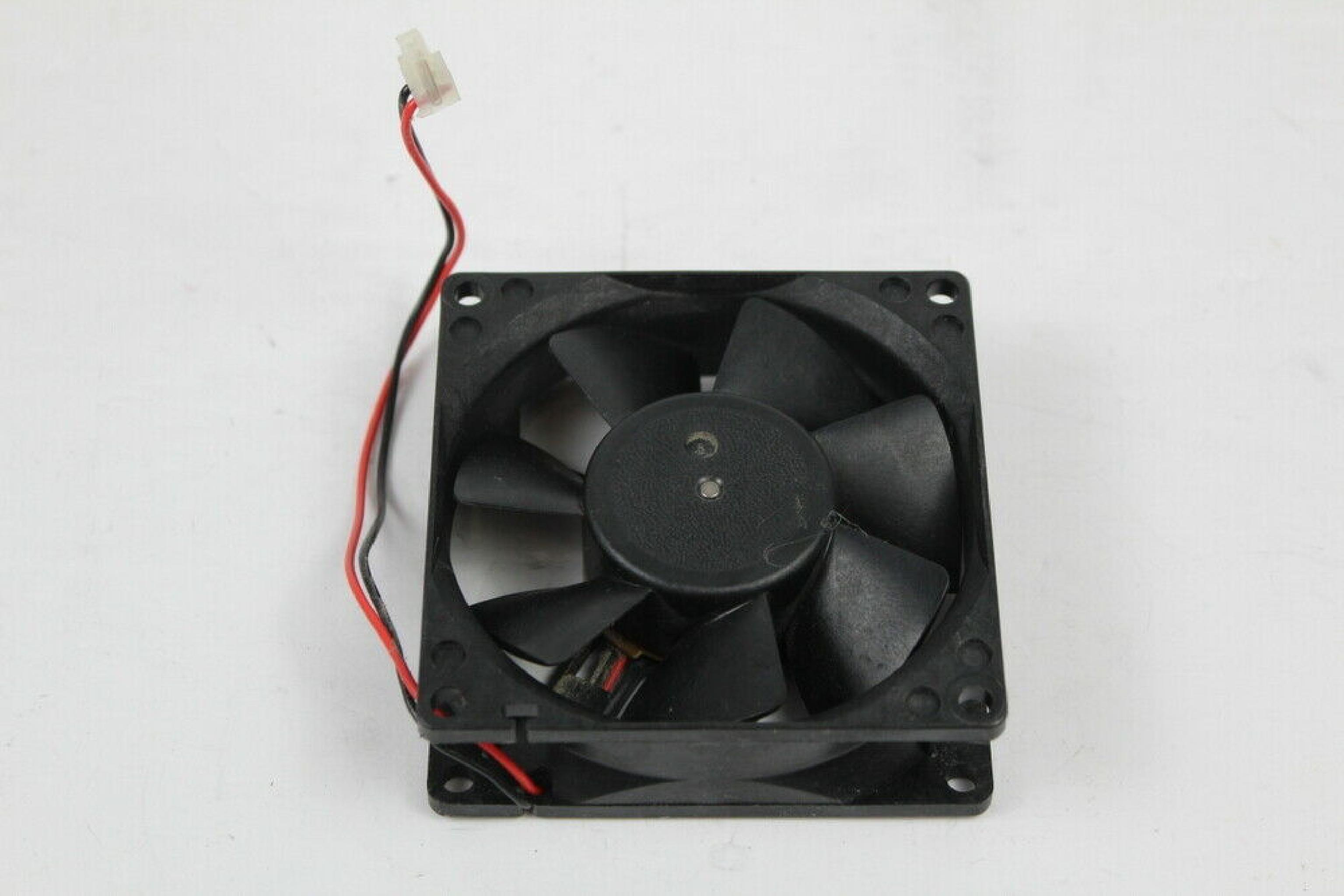 PANAFLO FBK-08A12H FAN 12VDC .19A 5INCH 2WIRE CABLE WITH 2PIN IDC CONNECTOR 80MM BY 25MM