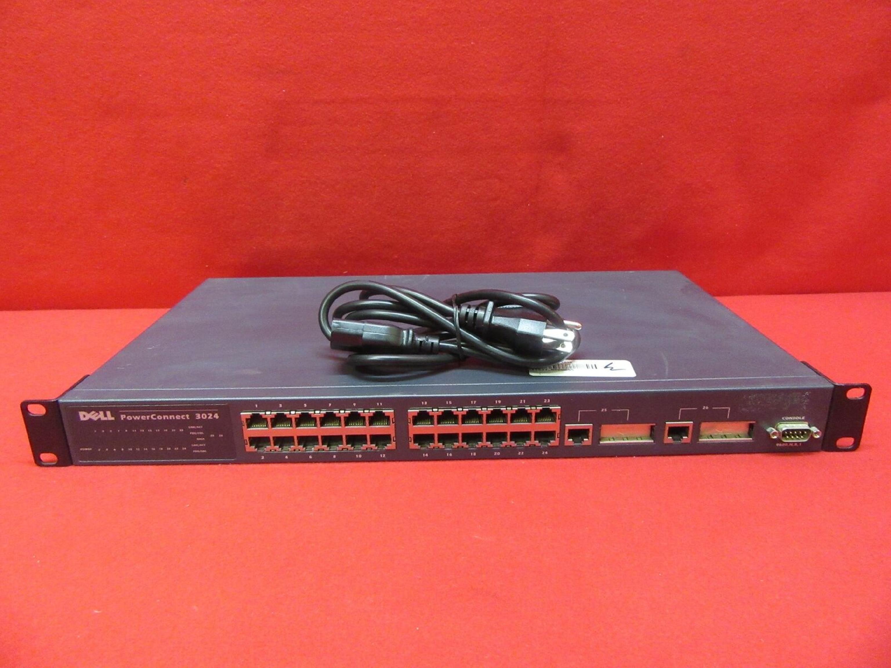 DELL 3024 POWERCONNECT 3024 10/100 24 PORT SWITCH